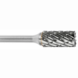 ATA SGSPRO 19354 Tool # SB-1, 1/4" Cutter DIA x 5/8" Length of Cut x 1/4" Shank DIA x 2" Overall Length, Solid Carbide Steel End Cutting Cylindrical Bur for Steels