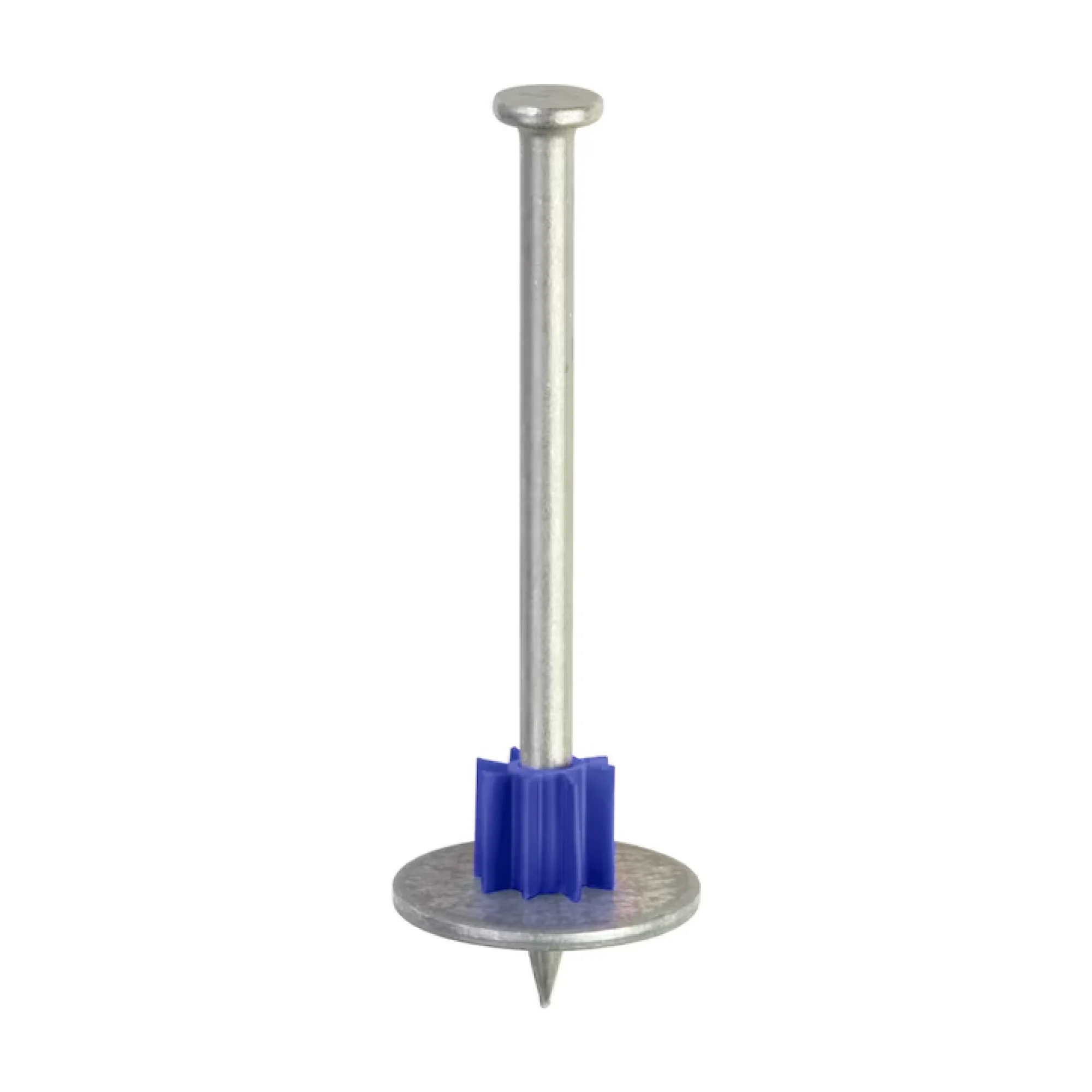 Tapcon 1-1/4 Inch Powder Actuated Drive Pin, 100 PCS, with Washer, for Concrete, Wood, & Steel Fastening, Made in the USA, Compatible with Tapcon T22, TP22, HS22, & SA27 Powder Actuated Tools