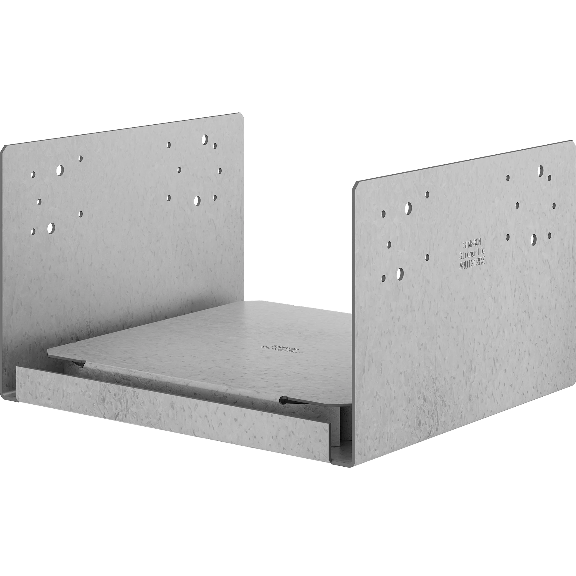 Simpson ABU1212RZ ABU ZMAX Galvanized Adjustable Post Base for 12x12 Rough - Simpson Strong-Tie