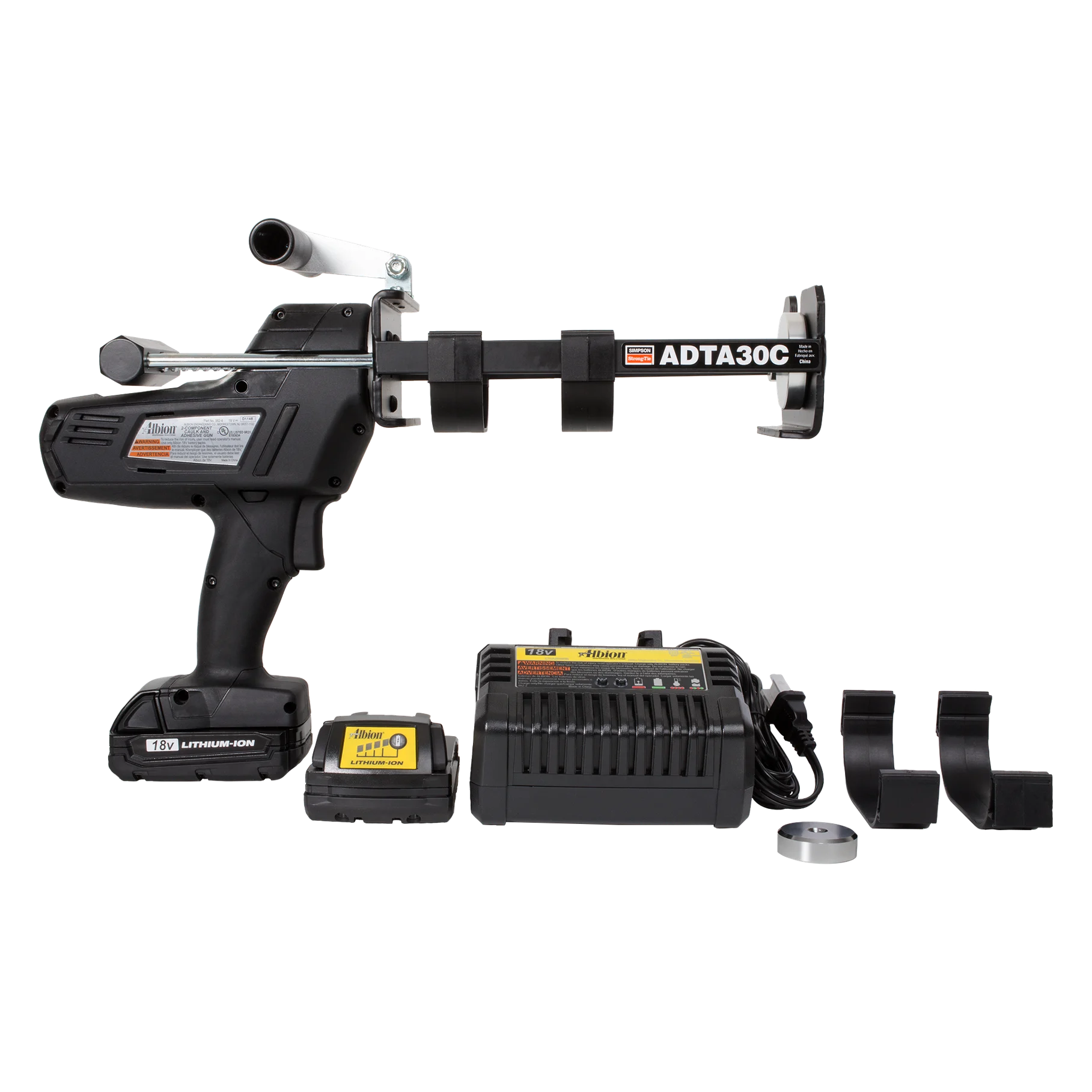 Simpson Strong-Tie ADTA30CKT 10:1 30OZ DISPENSER +2 BATTERIES + CHRGR