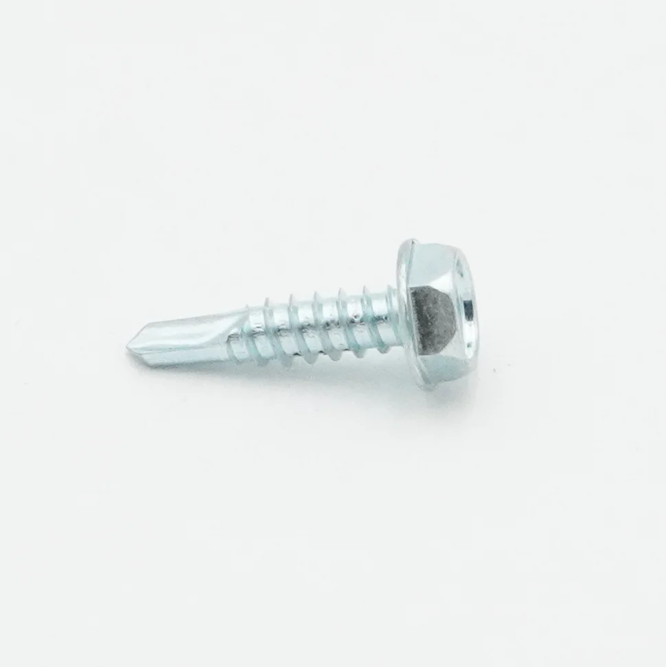 Malco BT143G #2 Point 10-16 x 3/4" | Bit-Tip Drill and Tap Screws | 5/16" Hex Washer Head | HVAC Fastners | Structural & Layered Metal | Self Tapping and Self Drilling Sheet Metal Screws, 100 Bag