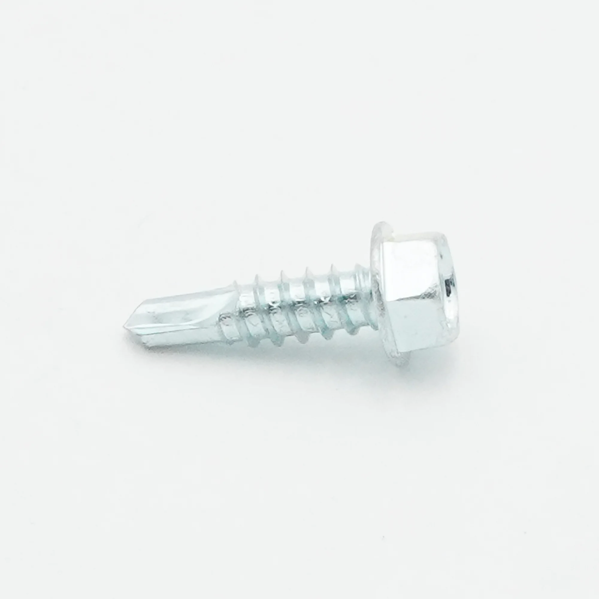 Malco BT163G 12-14X3/4 Bit-Tip #3 Point Self-Tapping & Self-Drilling Sheet Metal Screws- 5/16" Hex Washer Head | HVAC Fastners | Structural & Layered Metal (100 Count)