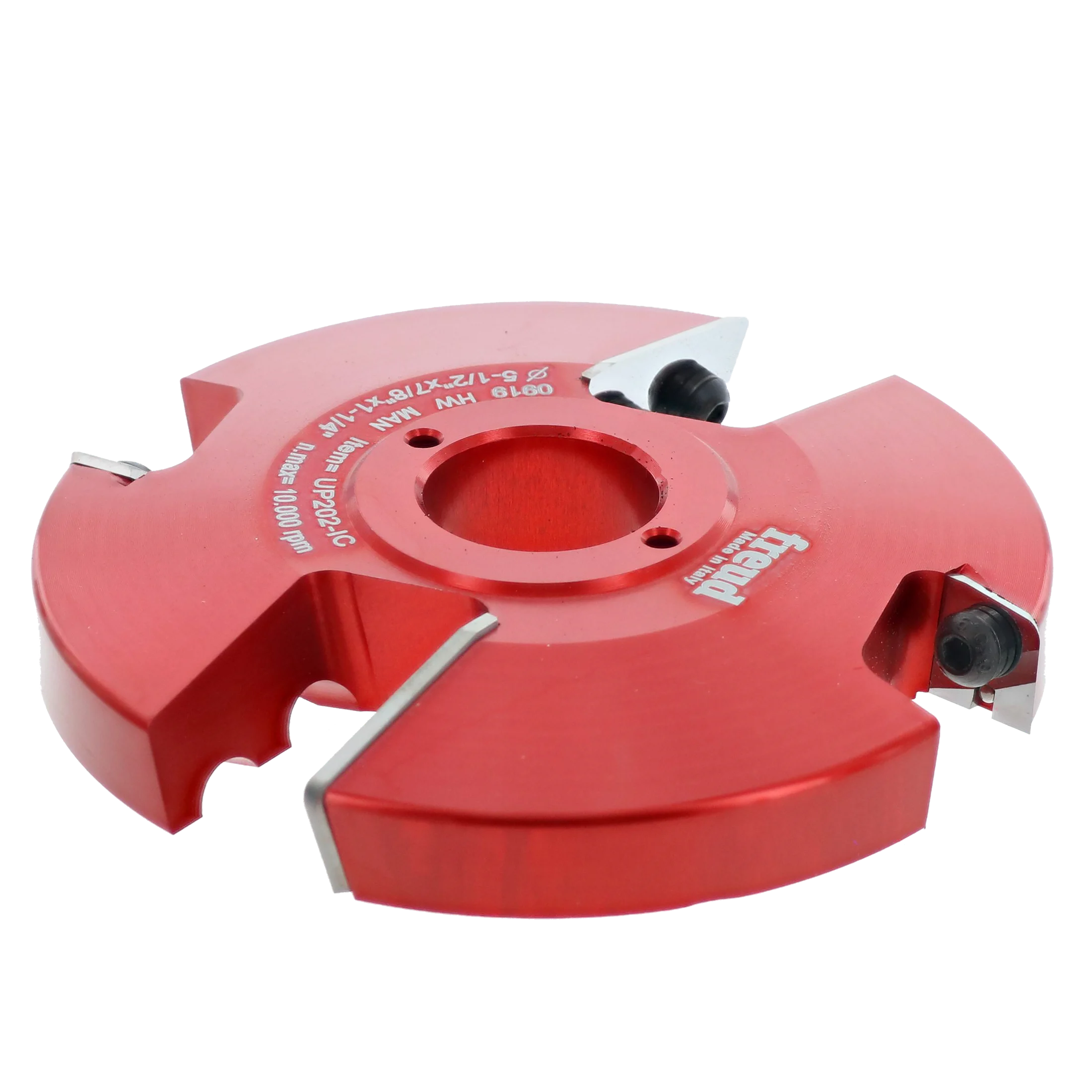 Freud UP202-IC 5-1/2" x 5/8" x 1-1/4" 2+2 Advanced Cutter Design For 5/8" Stock