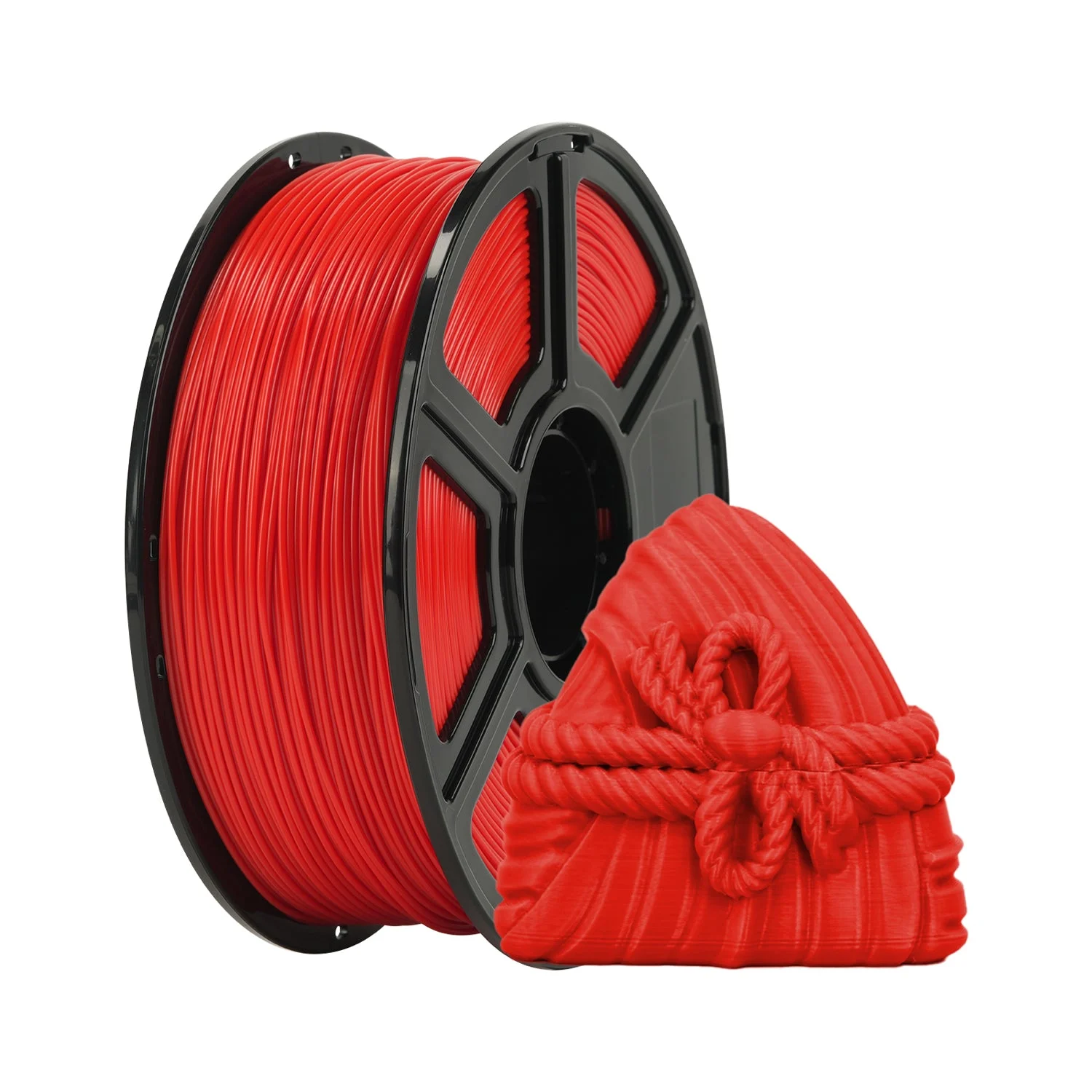 Flashforge ASA Filament 1.75mm Traffic Red, 3D Printer Filament 1kg (2.2lbs) Spool, Dimensional Accuracy +/- 0.02mm