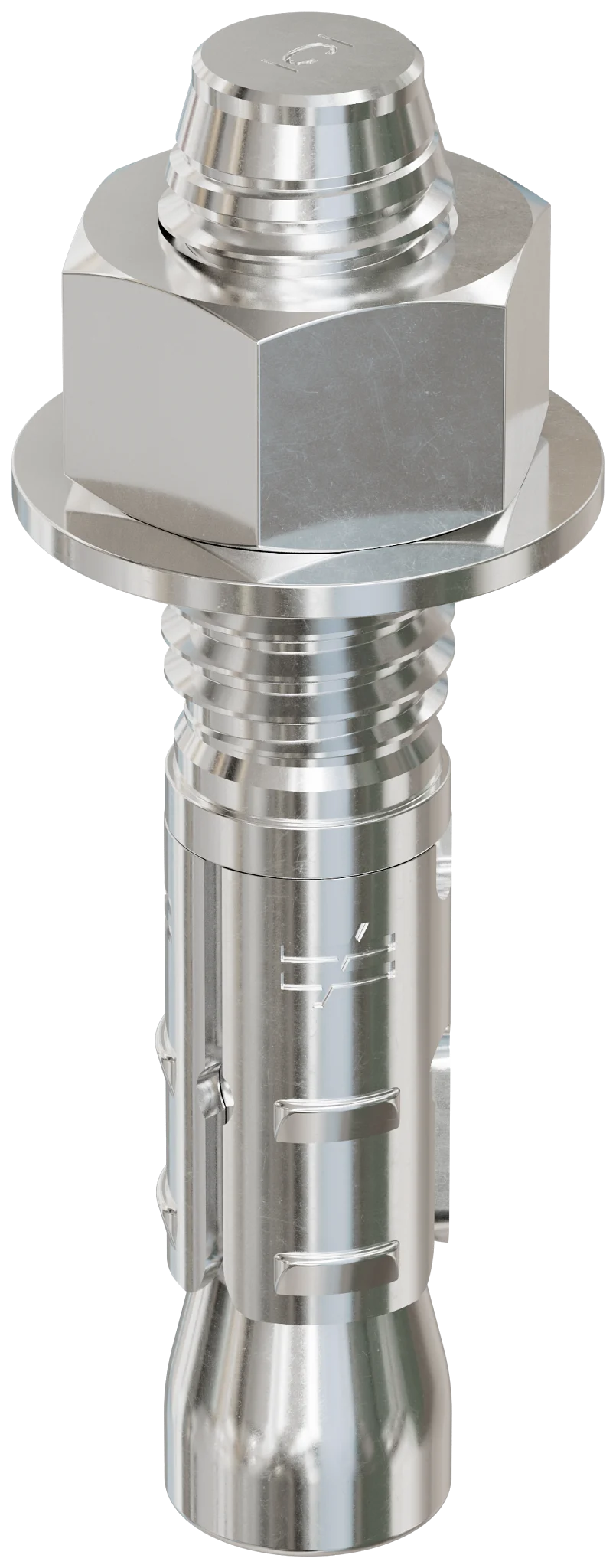 Simpson STB2-502344SSR25 Strong-Bolt 2 — 1/2 in. x 2-3/4 in. Type 304 Stainless-Steel Wedge Anchor (25-Qty)