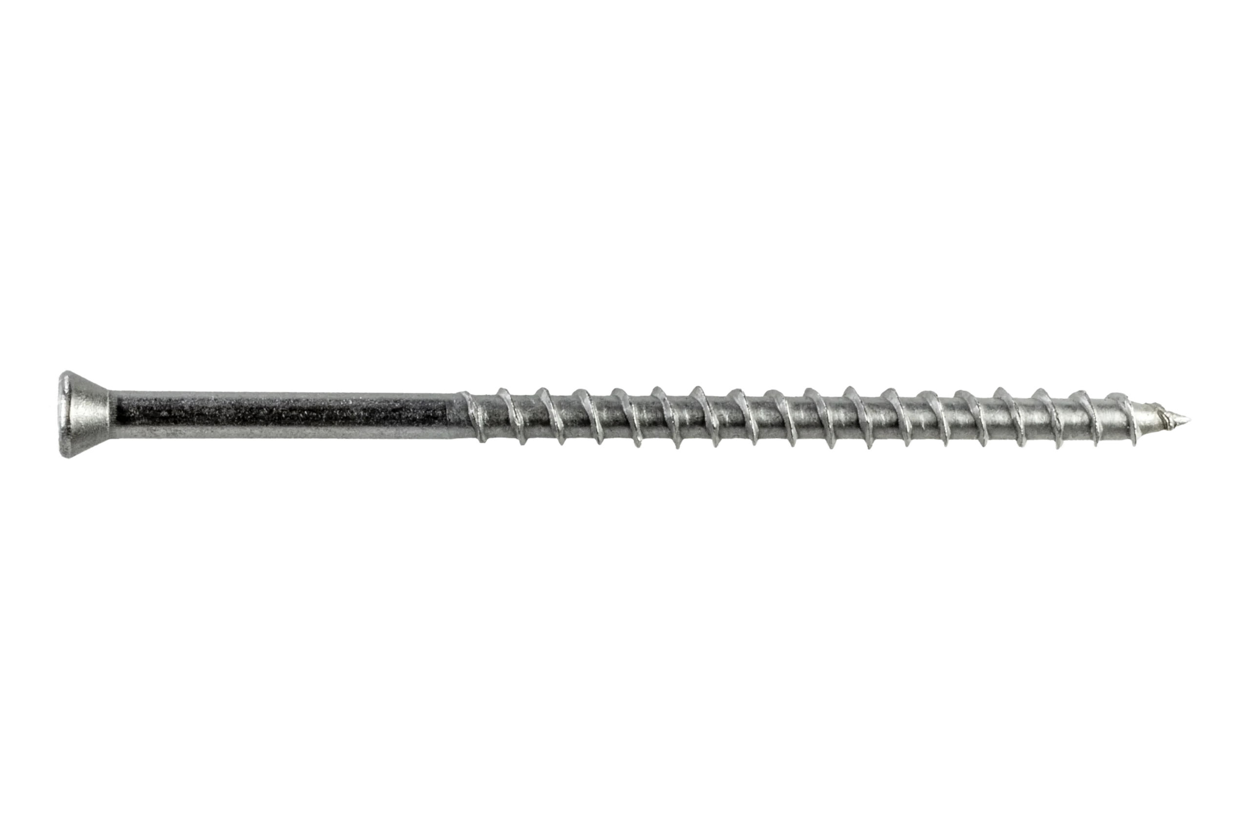 Simpson S07300WP5 Deck-Drive DWP WOOD SS Screw — #7 x 3 in. T-15, Trim Head, Type 305 (5 lb.)