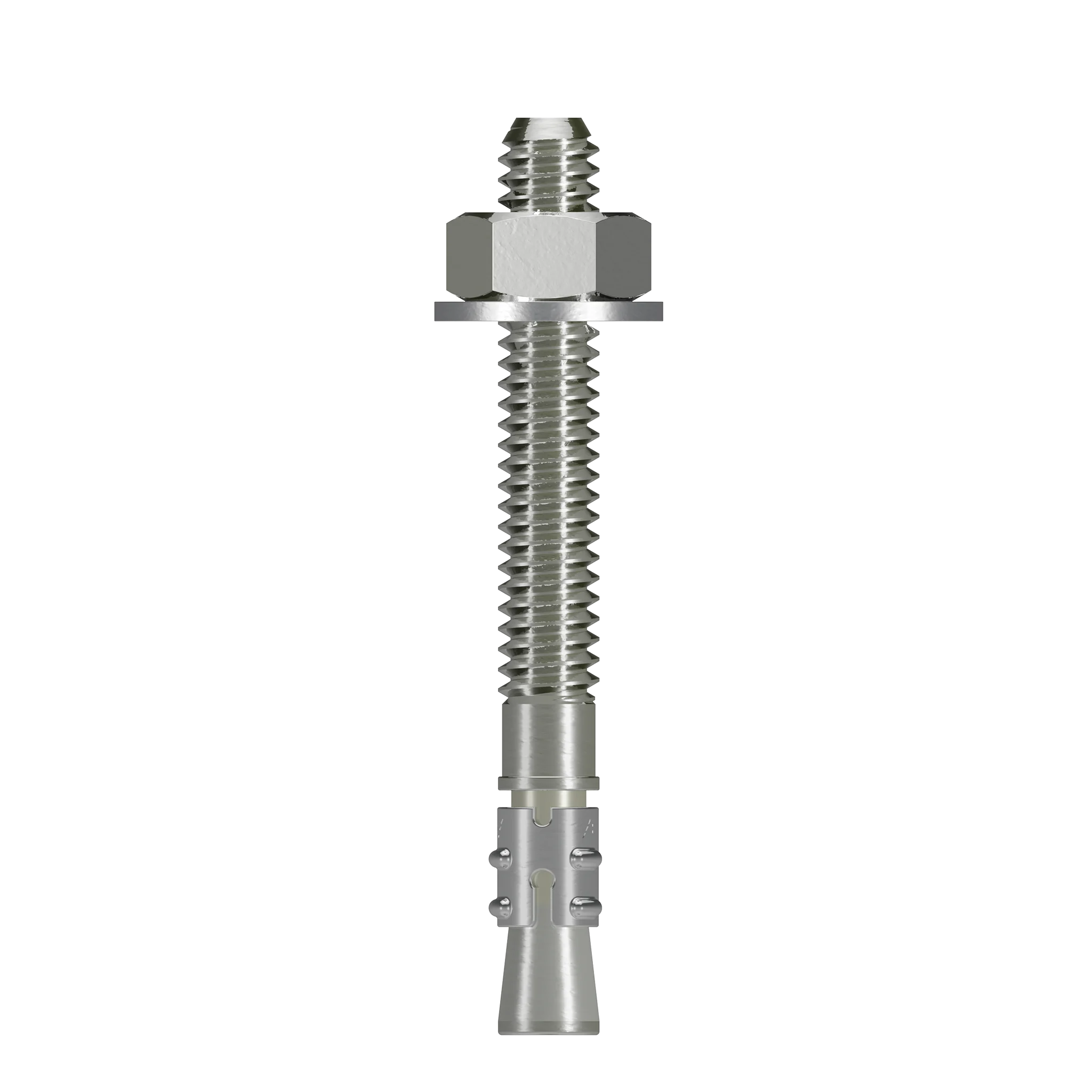 Simpson STB2-252146SS Strong-Bolt 2 — 1/4 in. x 2-1/4 in. Type 316 Stainless-Steel Wedge Anchor (100-Qty)