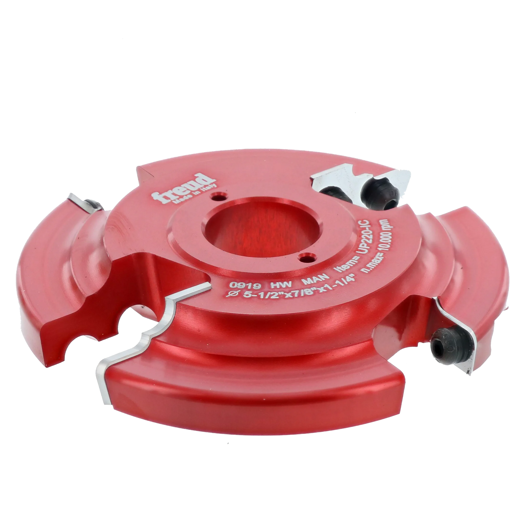 Freud UP220-IC 5-1/2" x 7/8" x 1-1/4" 2+2 Advanced Cutter Design For 3/4" Stock