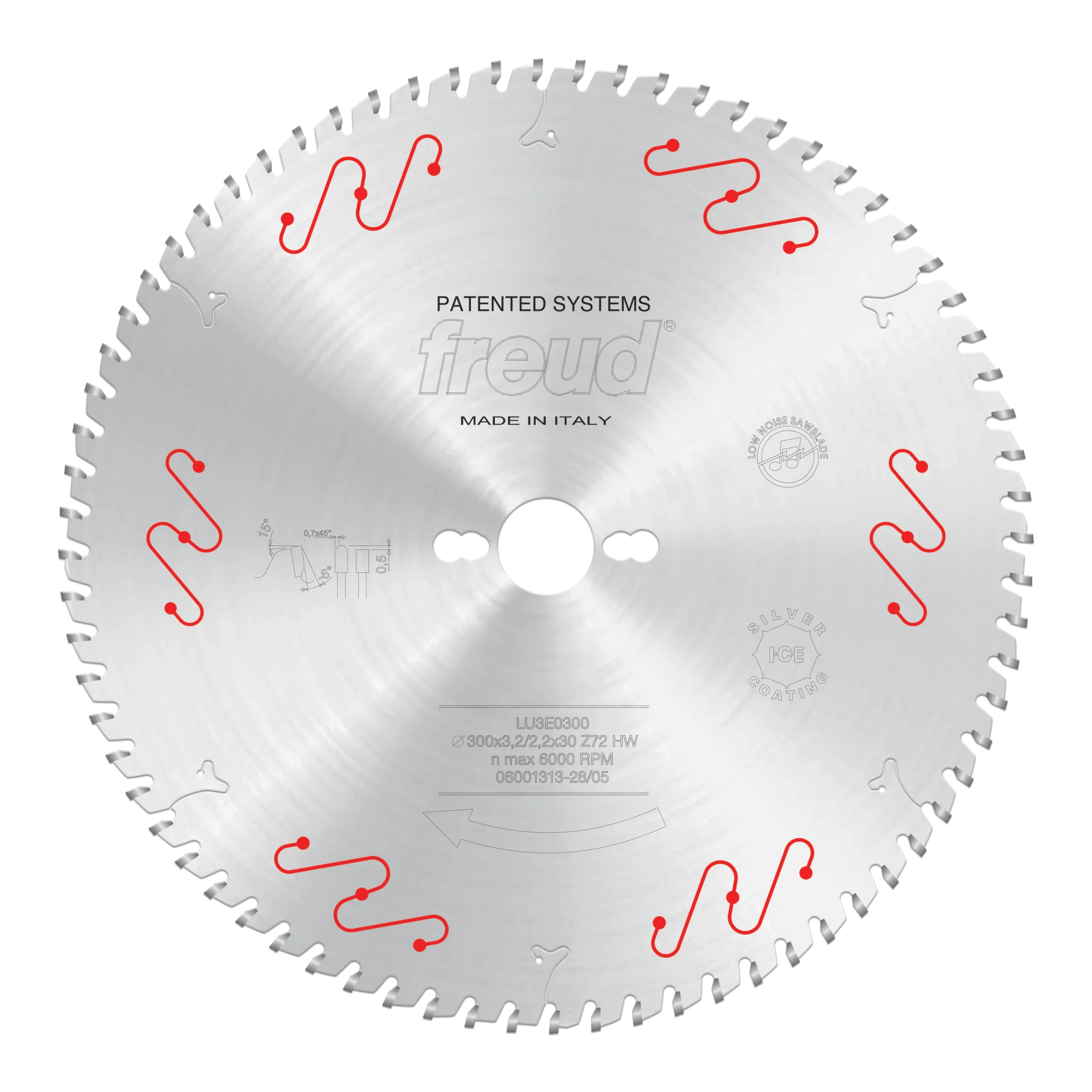 Freud LU3E03 300mm Panel Sizing Saw Blade for Sliding Table Saws - Freud/Diablo