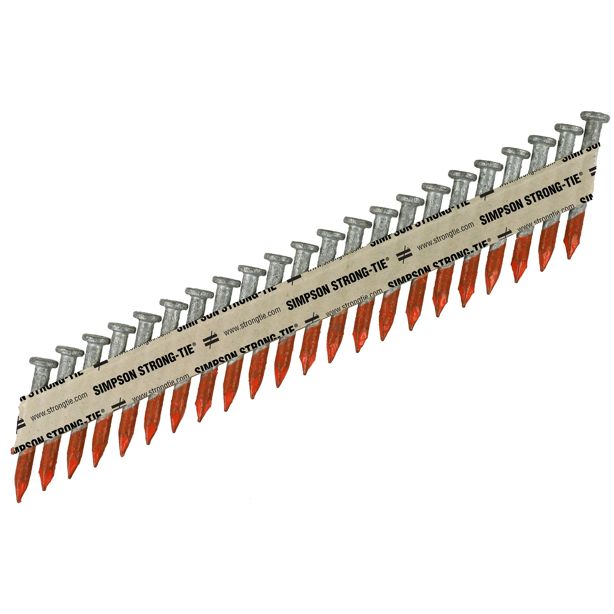 Simpson Strong-Tie 8DHDGPT2500 8d(.131) X2-1/2IN HDG 33DEG PAPER 2500CT