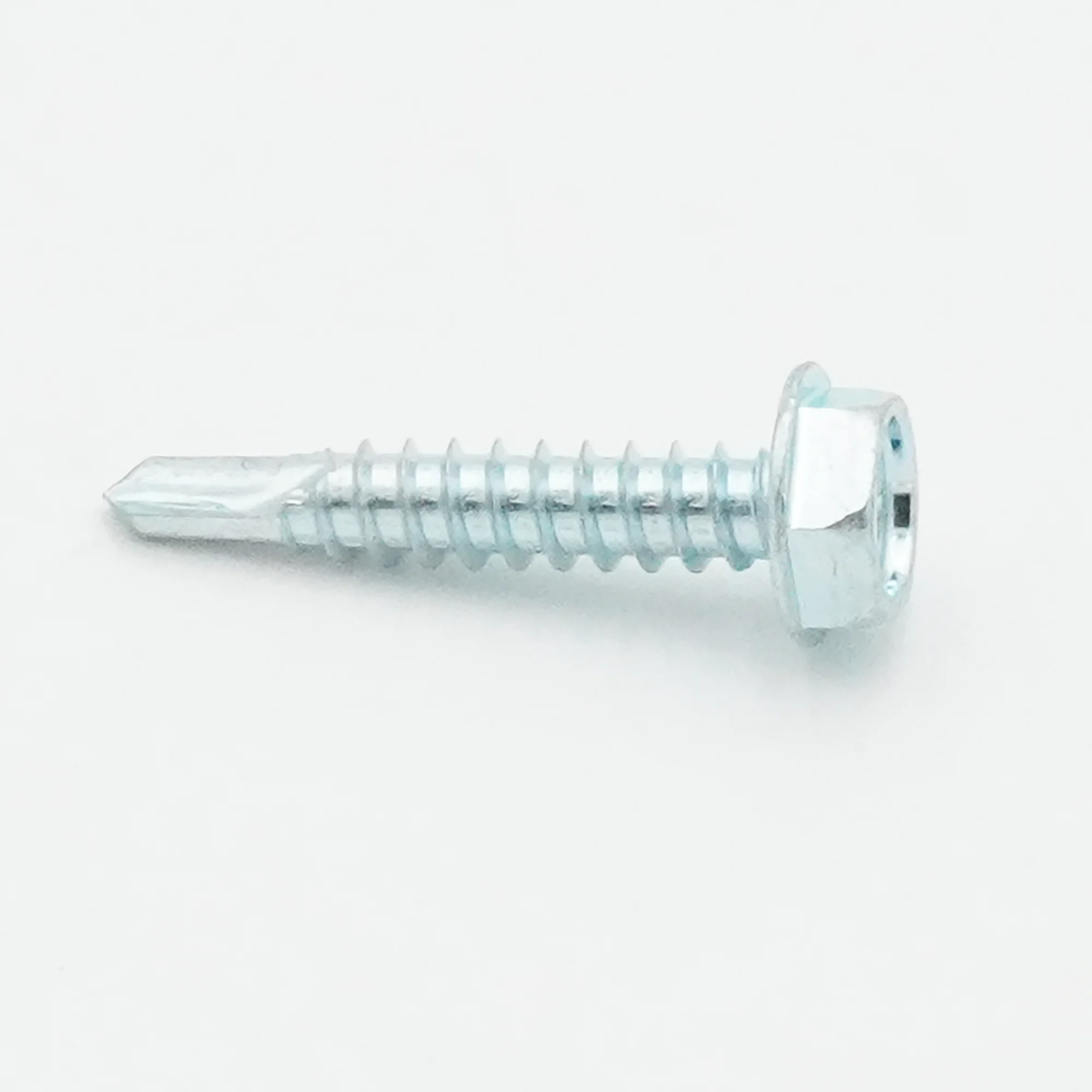 Malco BT144G 10-16 x 1 Bit-Tip #3 Point Self-Tapping & Self-Drilling Sheet Metal Screws- 5/16" Hex Washer Head | HVAC Fastners | Structural & Layered Metal (100 Count)