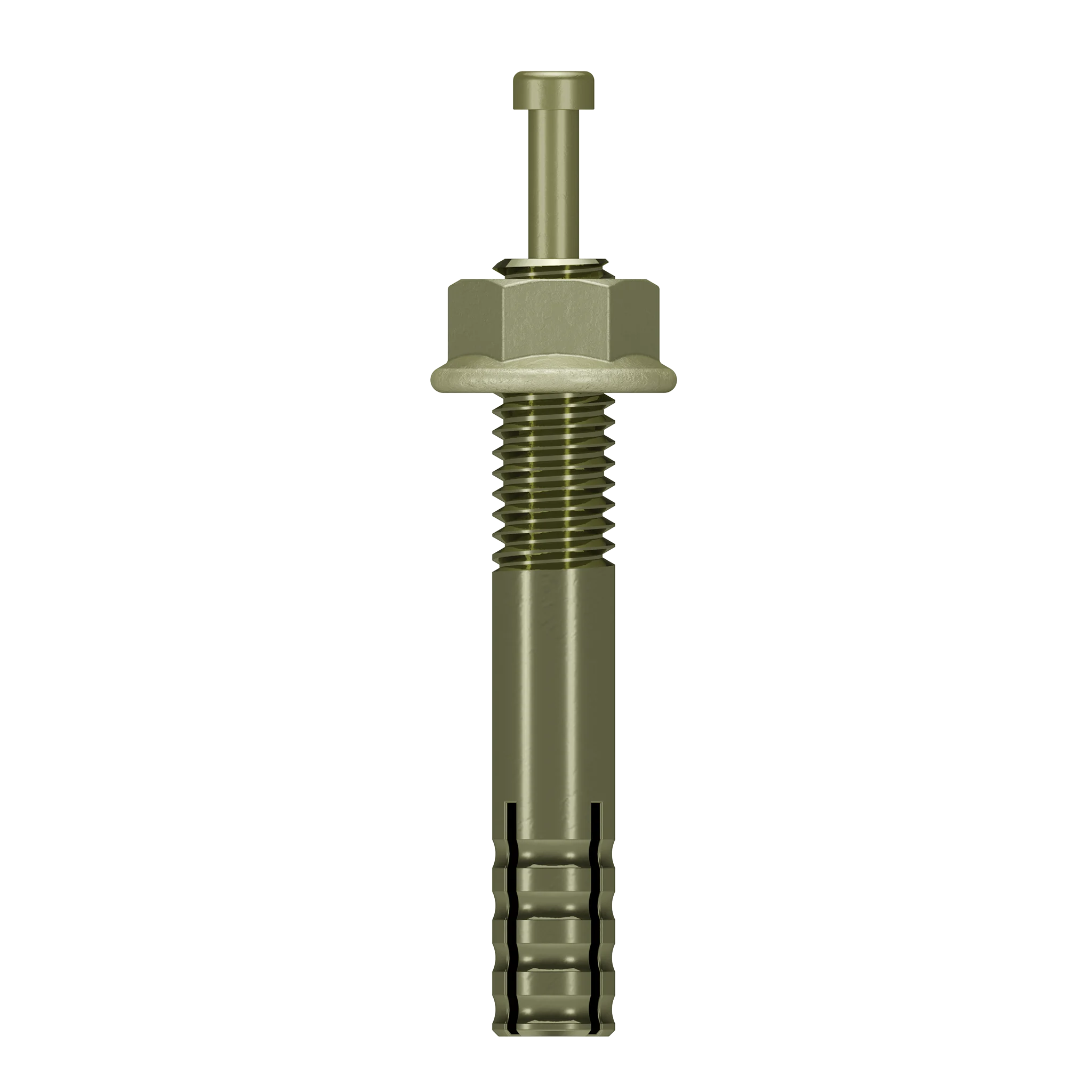 Simpson EZAC37434 Easy-Set 3/8 in. x 4-3/4 in. Pin-Drive Expansion Anchor (50-Qty)