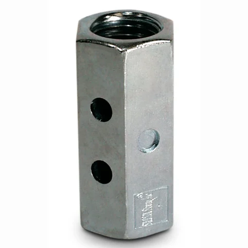 Simpson Strong-Tie CNW5/8-1/2 5/8 TO 1/2 COUPLER NUT W/ WITNESS HOLE