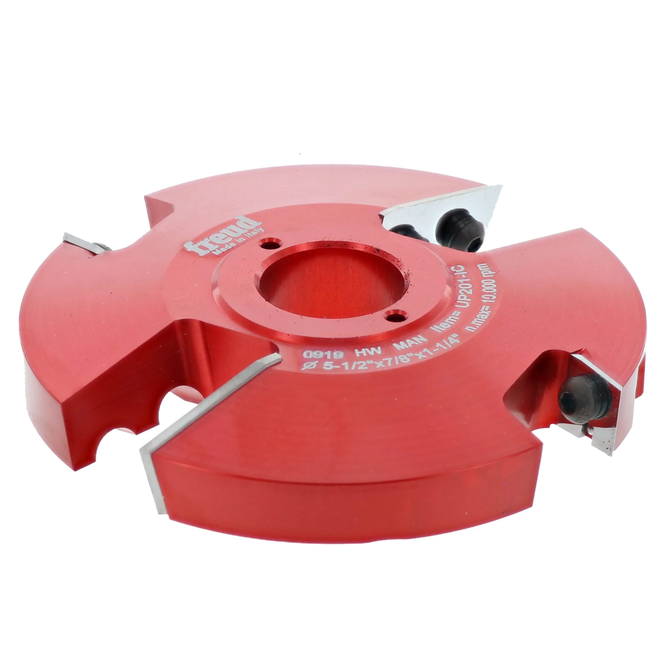 Freud UP201-IC 5-1/2" x 5/8" x 1-1/4" 2+2 Advanced Cutter Design For 5/8" Stock
