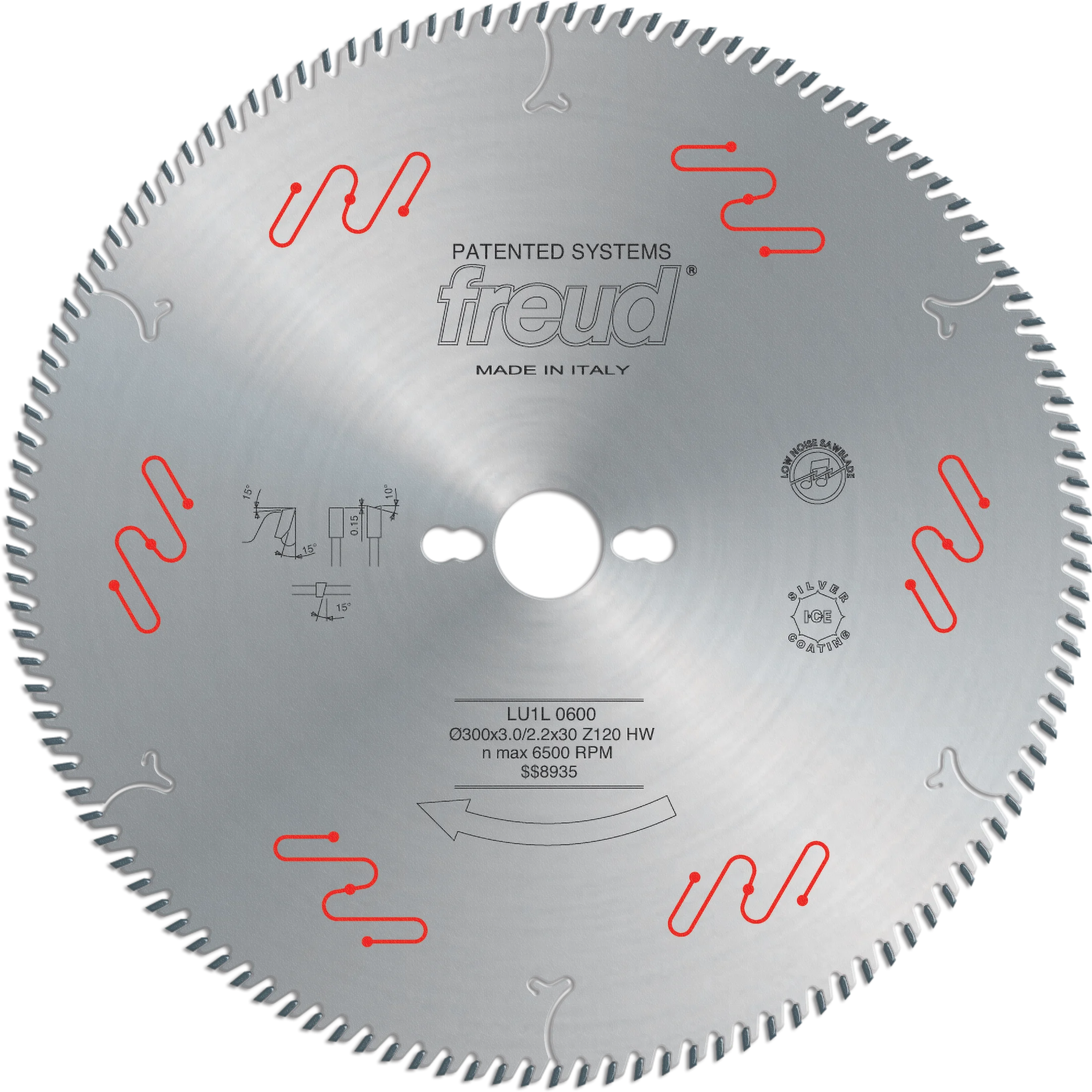 Freud LU1L06 300mm Carbide Tipped Saw Blade for Crosscutting - Freud/Diablo