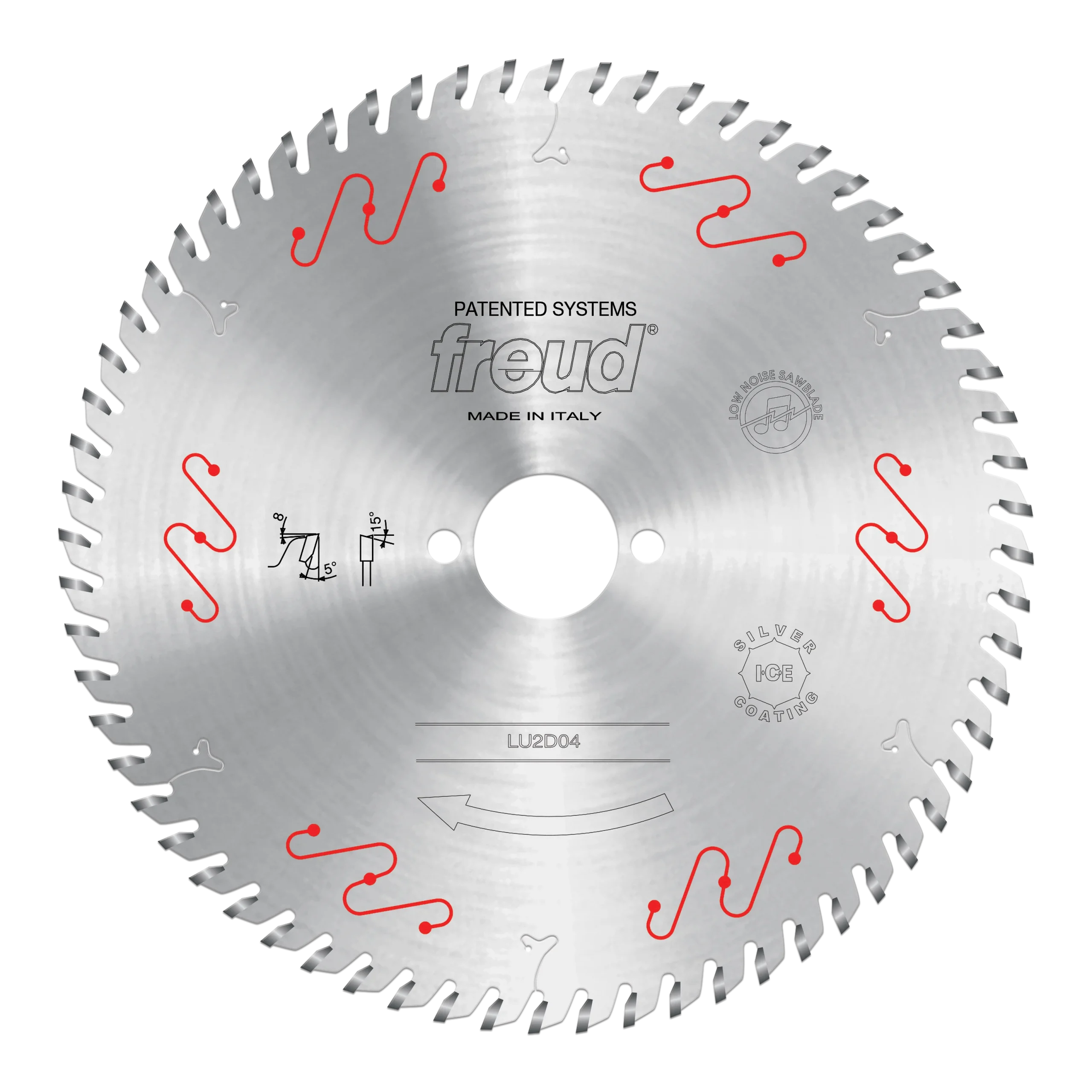 Freud LU2D04 200mm Thin Kerf Carbide Tipped Blade for Crosscutting - Freud/Diablo