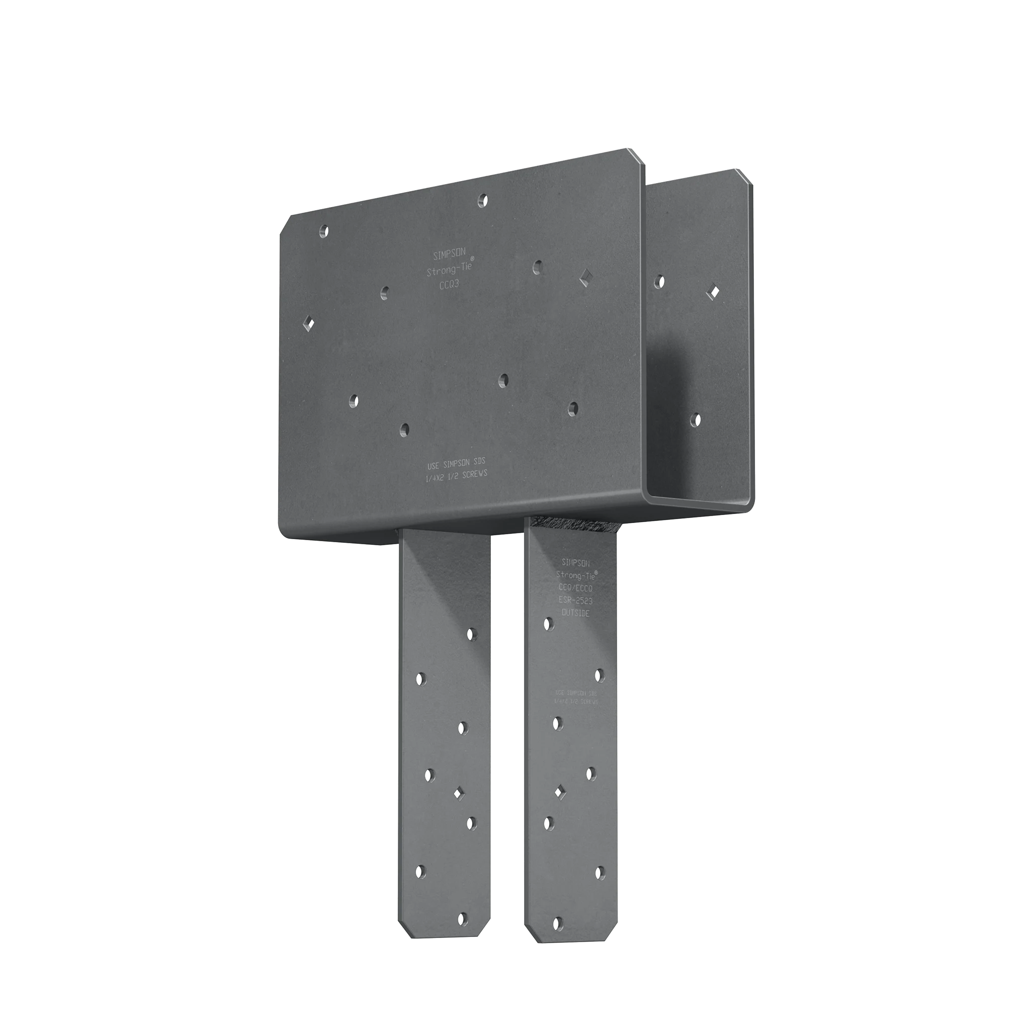 Simpson Strong-Tie CCQ5-4HDG-SDS 5-1/8in BEAM, 4X POST HDG 2.5in SDS