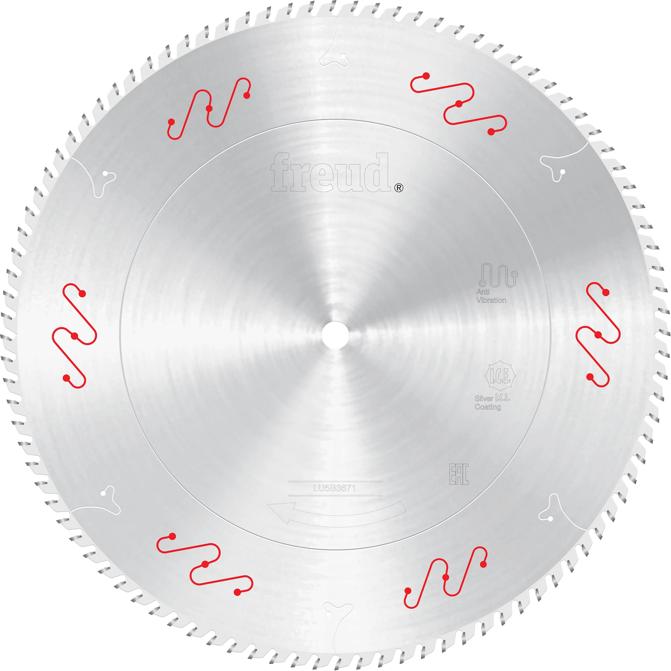 Freud LU5B3671 24" Thin to Medium Aluminum & Non Ferrous Blades with Mechanical Clamping - Freud/Diablo