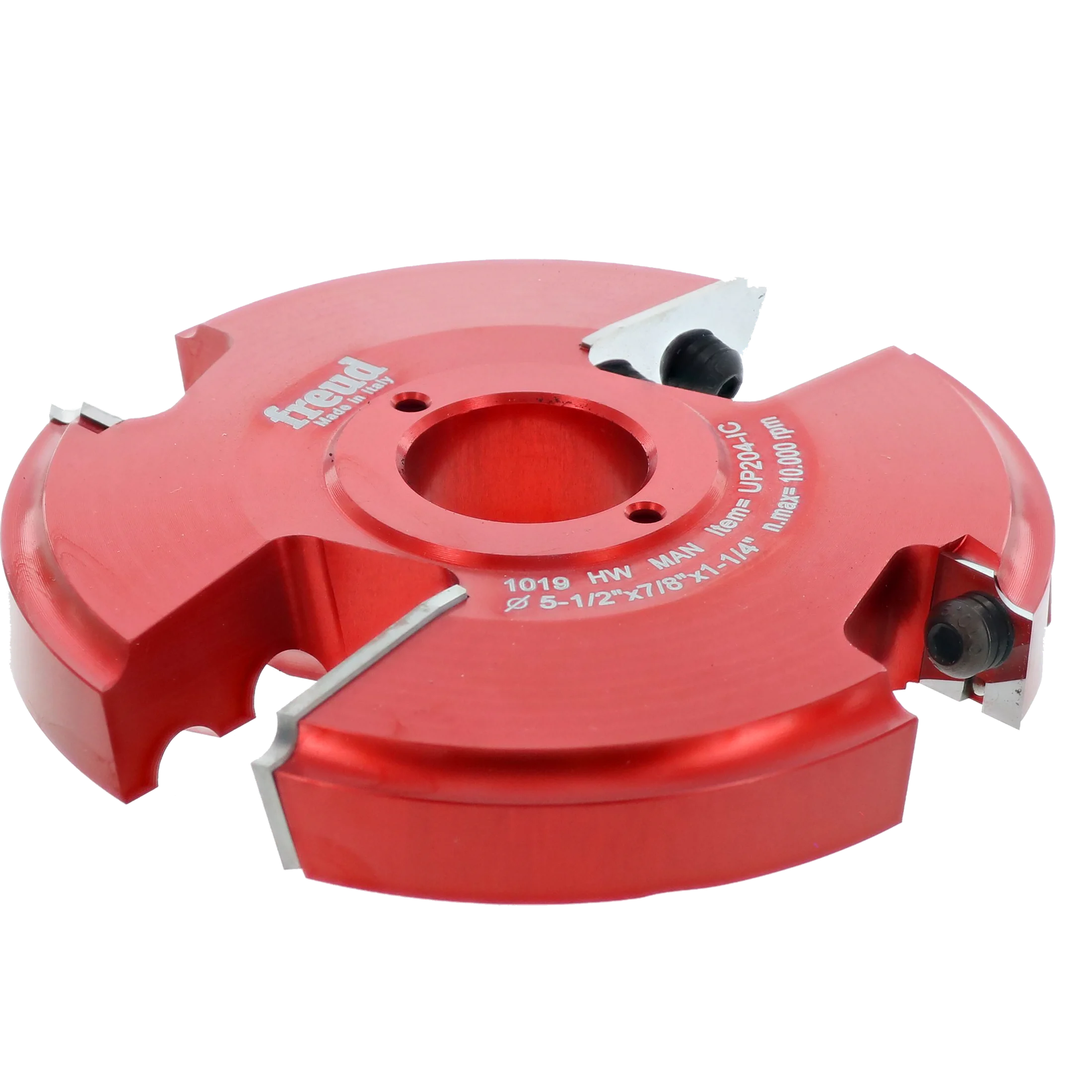 Freud UP204-IC 5-1/2" x 5/8" x 1-1/4" 2+2 Advanced Cutter Design For 5/8" Stock