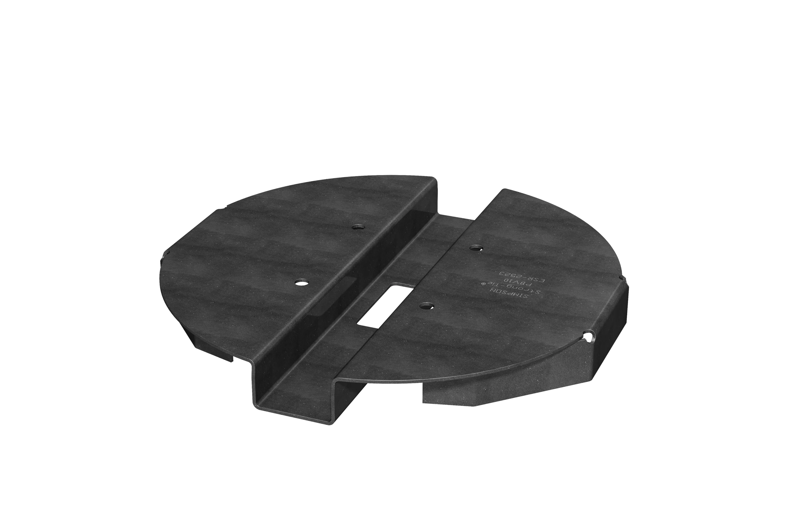 Simpson PBV6 PBV 6-in. Hidden Standoff Post Base for Viga Post