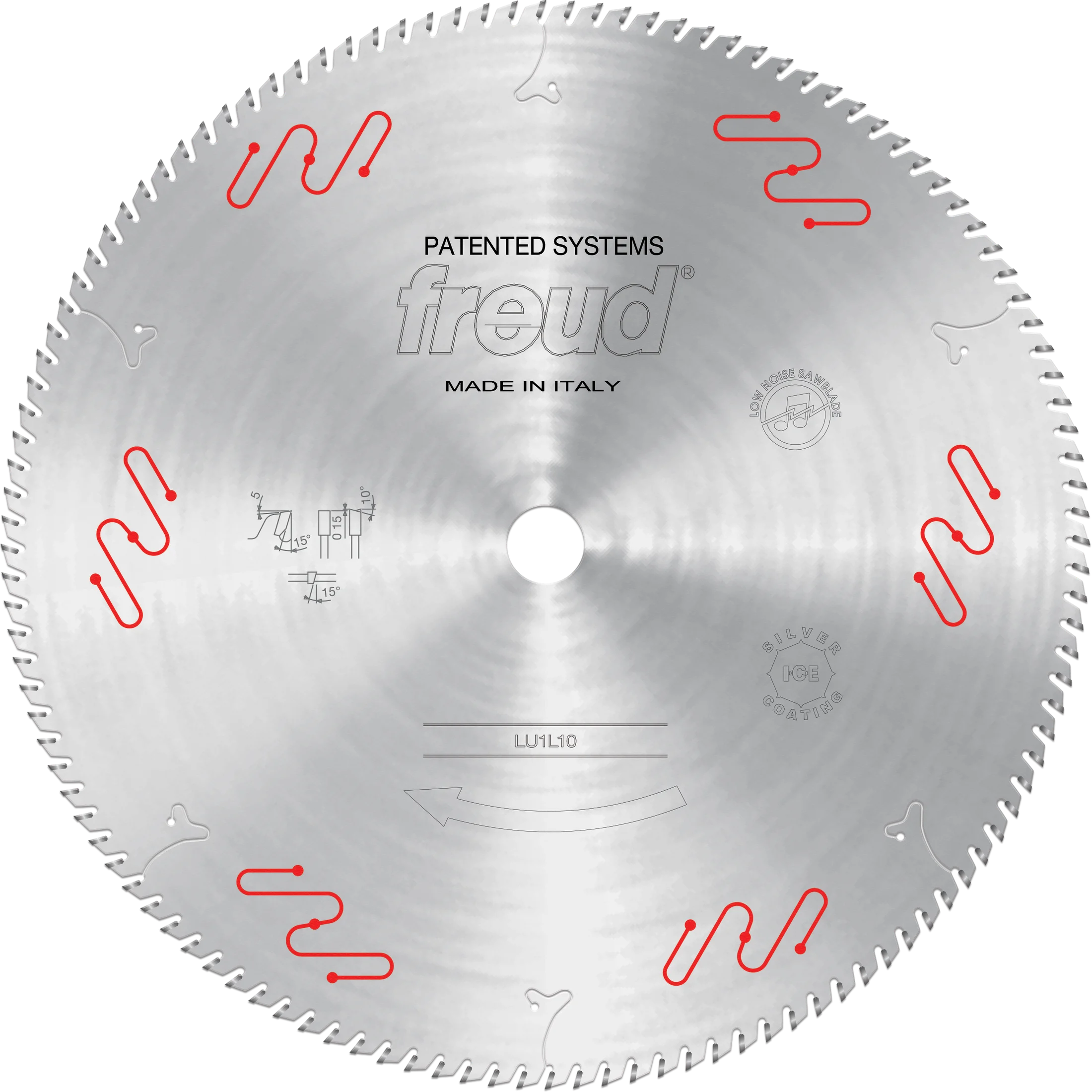 Freud LU1L10 355mm Carbide Tipped Saw Blade for Crosscutting - Freud/Diablo