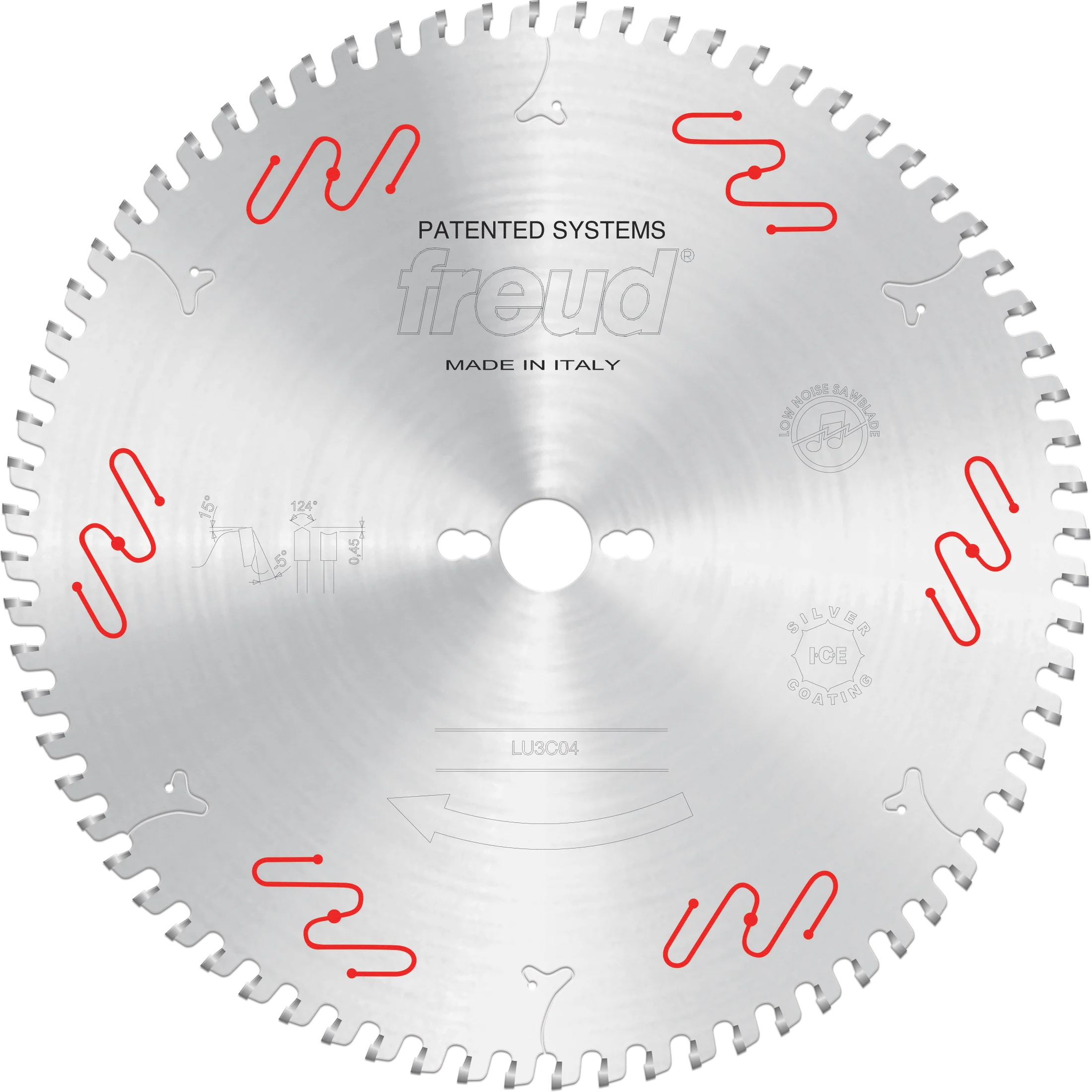 Freud LU3C04 350mm Panel Sizing Saw Blade for Sliding Table Saws - Freud/Diablo