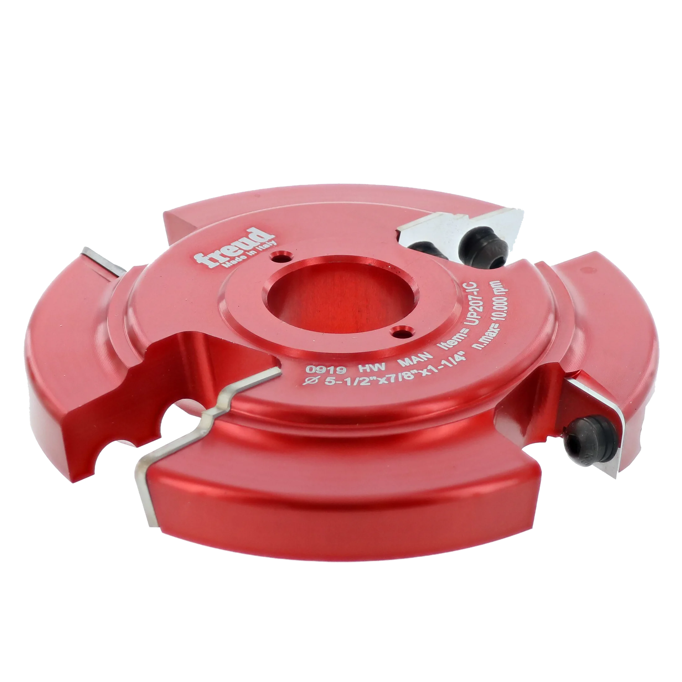 Freud UP207-IC 5-1/2" x 5/8" x 1-1/4" 2+2 Advanced Cutter Design For 5/8" Stock