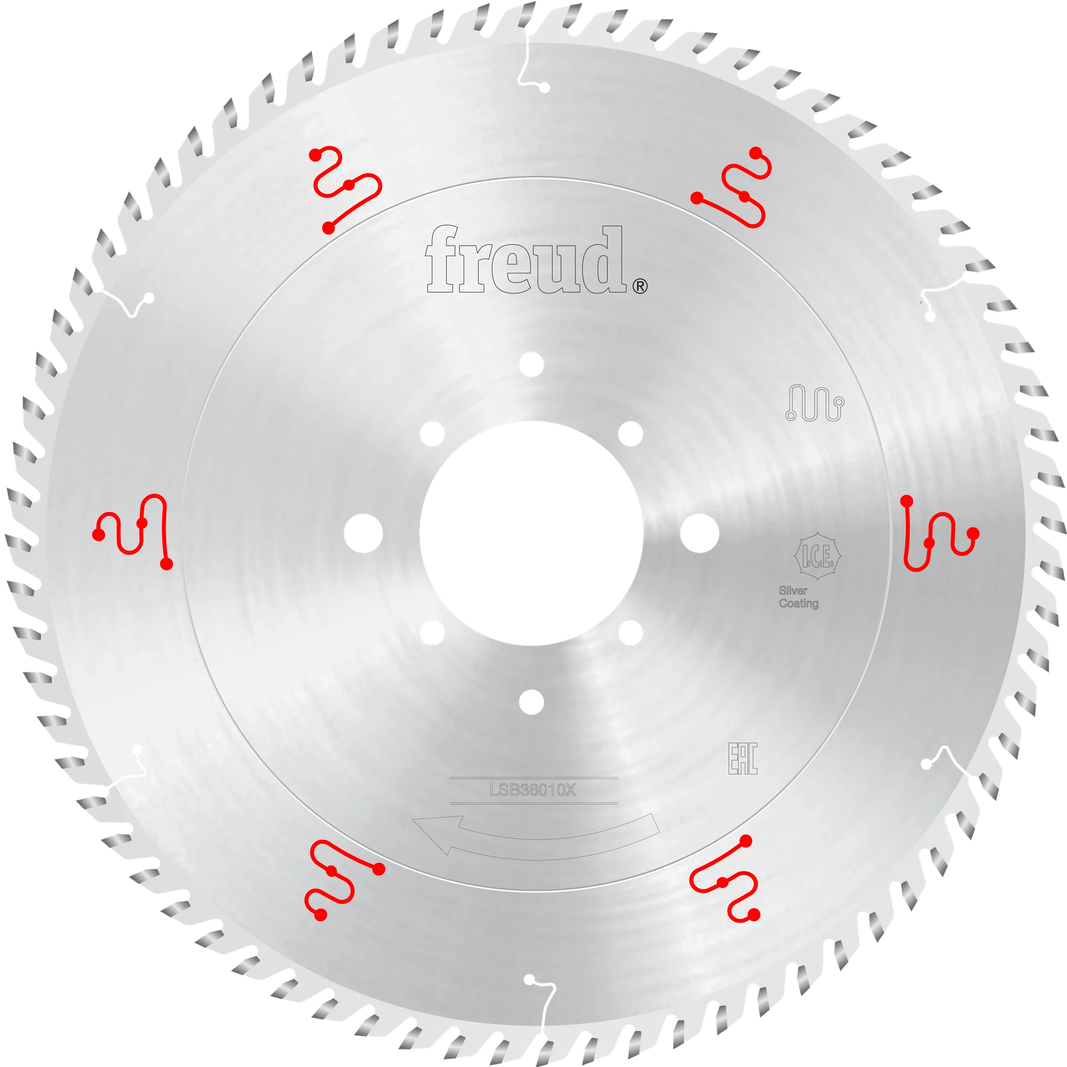 Freud LSB38010X 380mm Panel Sizing blade for Horizontal Beam Saw (Extended Life) - Freud/Diablo