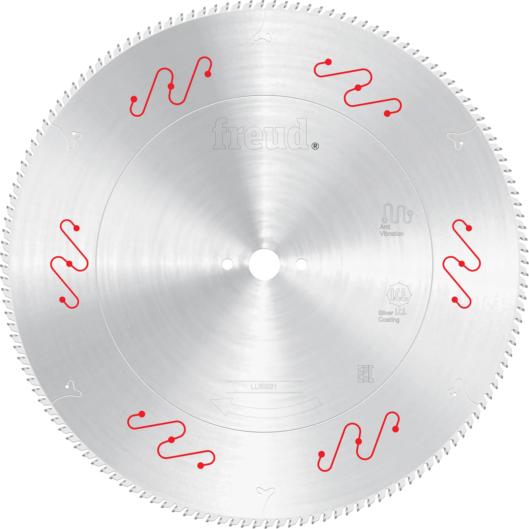 Freud LU5B3100 500mm Thin to Medium Aluminum & Non Ferrous Blades with Mechanical Clamping - Freud/Diablo