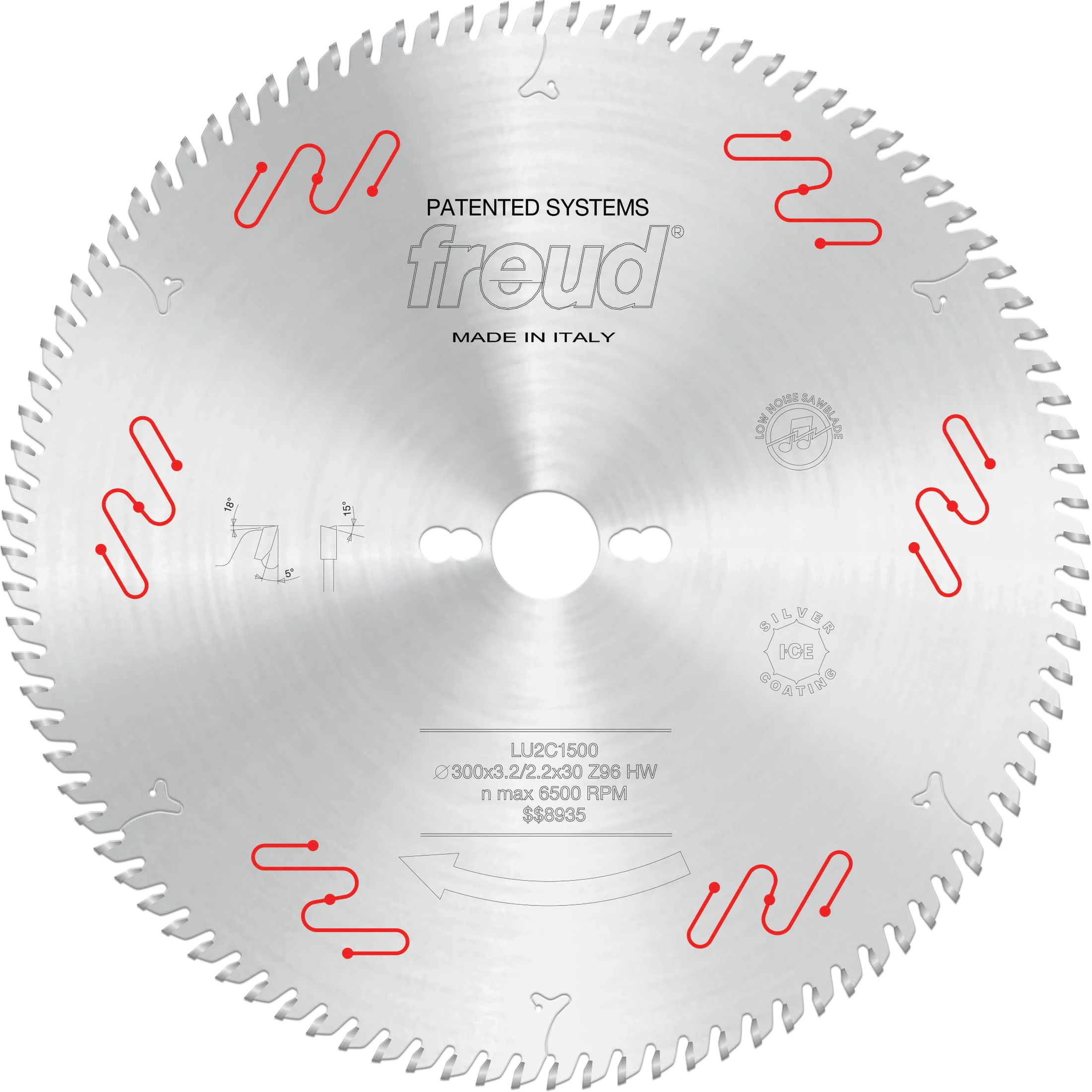 Freud LU2C15 300mm Carbide Tipped Blade for Crosscutting - Freud/Diablo