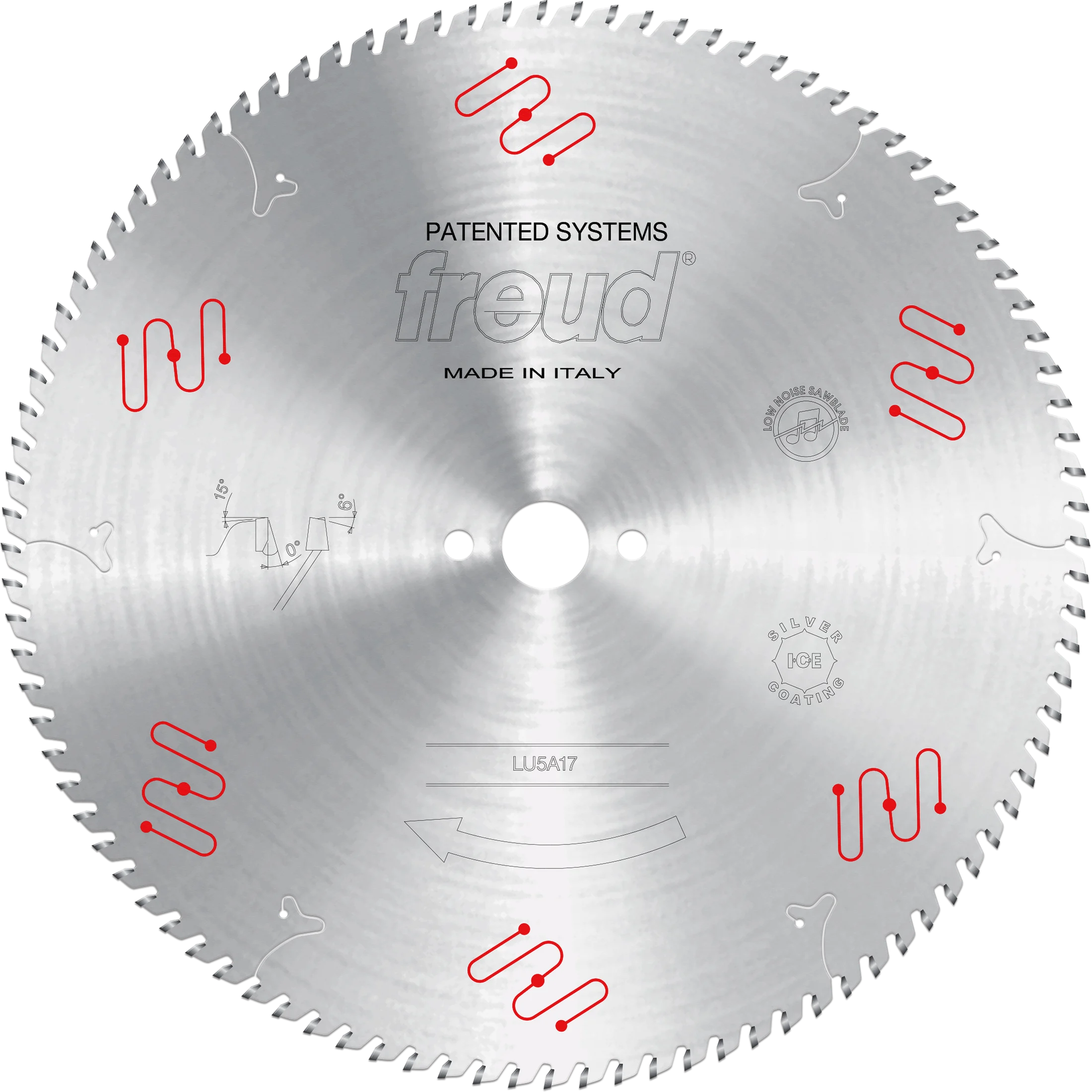 Freud LU5A17 400mm Medium to Thick Aluminum & Non-Ferrous Blades with Mechanical Clamping