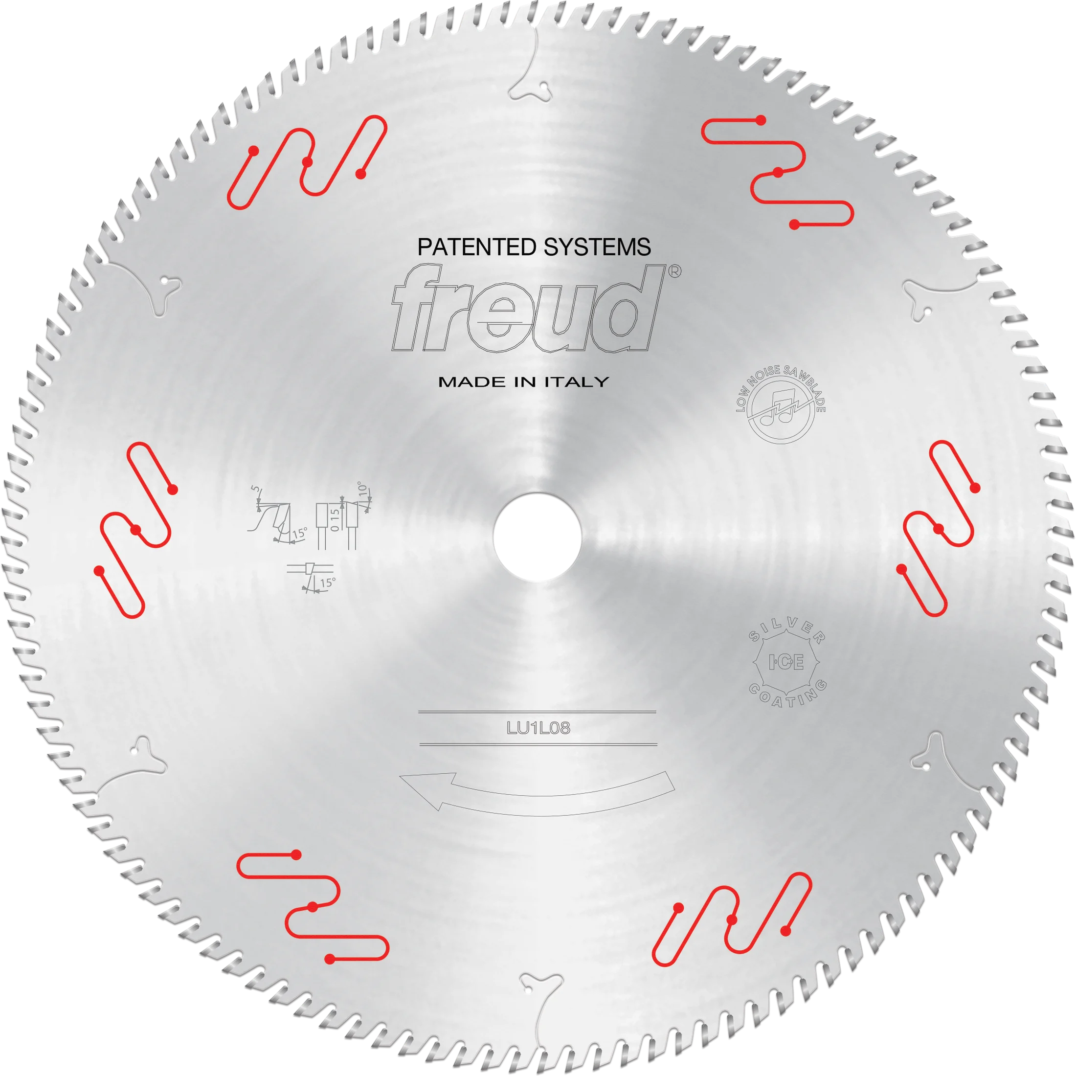 Freud LU1L08 305mm Carbide Tipped Saw Blade for Crosscutting - Freud/Diablo