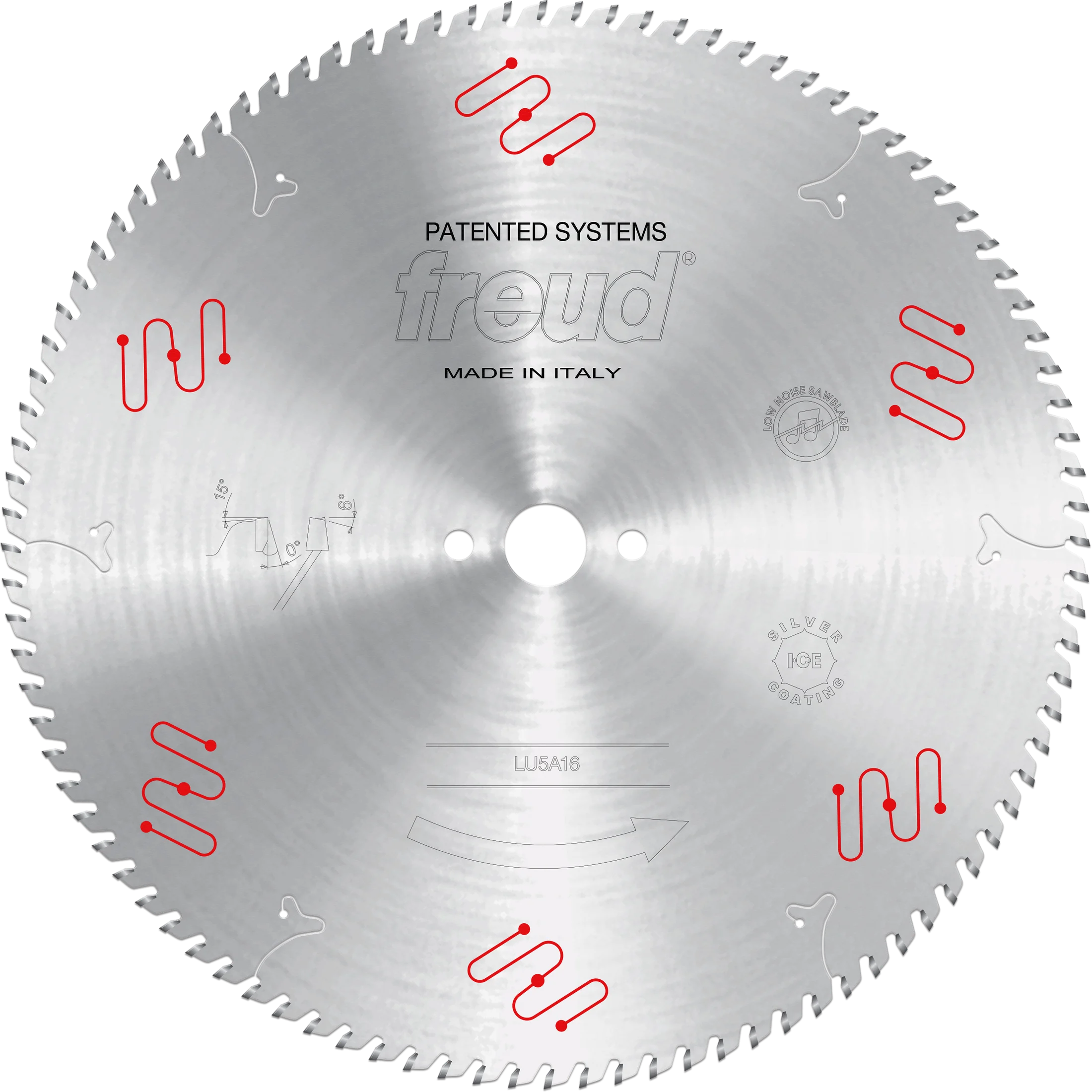 Freud LU5A16 400mm Medium to Thick Aluminum & Non-Ferrous Blades with Mechanical Clamping
