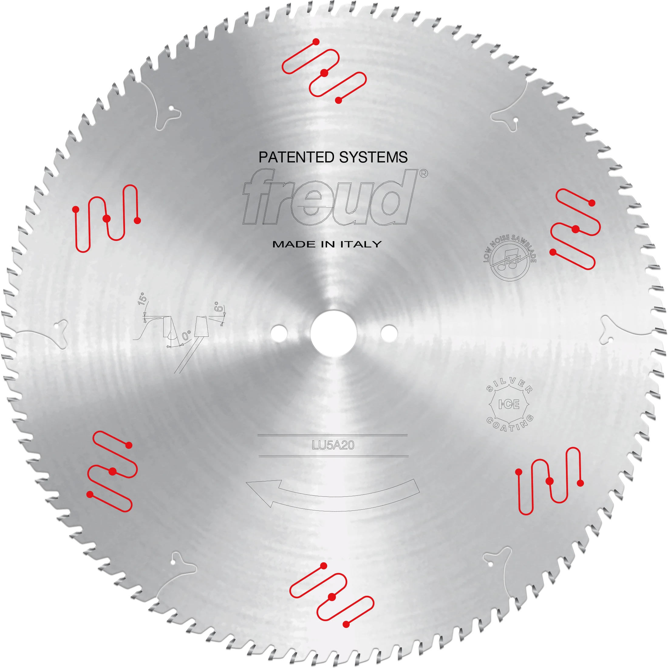 Freud LU5A20 420mm Medium to Thick Aluminum & Non-Ferrous Blades with Mechanical Clamping