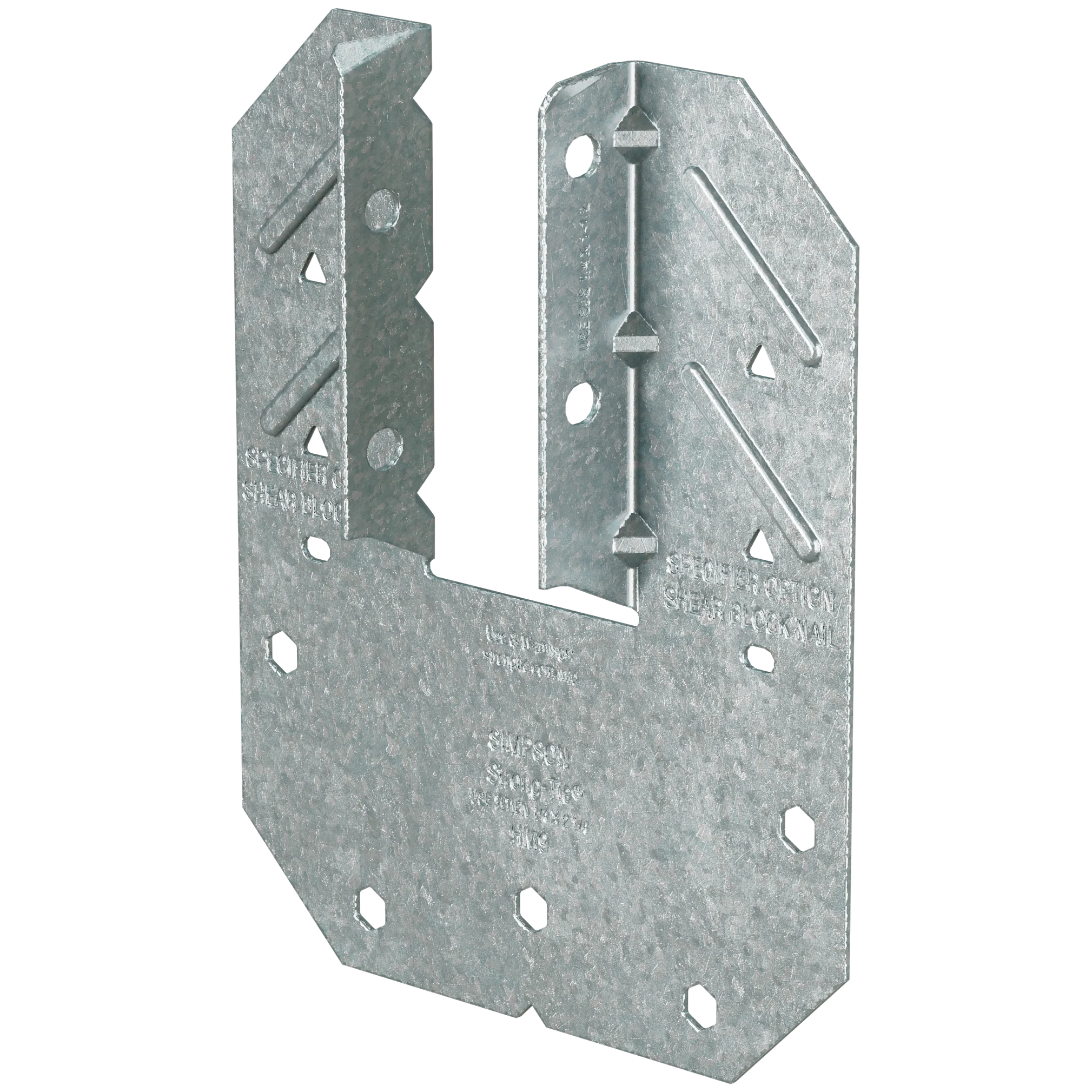 Simpson HM9KT HM9 18-Gauge Galvanized Hurricane Tie with Screws (20-Qty)