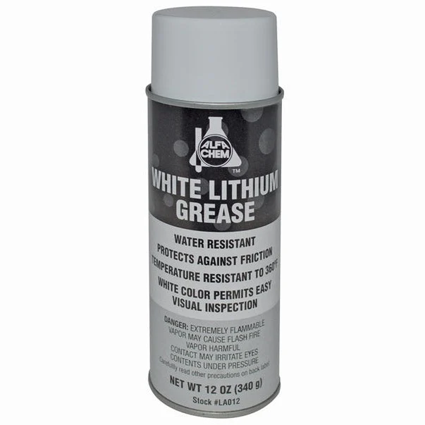 ALFA Tools LA012 16 OZ MRO WHITE LITHIUM EP LUBE 12/pack