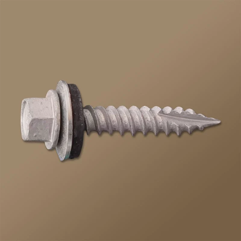 DAGGERZ DAGSSS10112T17 10 x 1-1/2 Dagger-Tite Hex Washer Head Type 17 Screws with Bonded Washer 304 Stainless Steel 2500 PCS