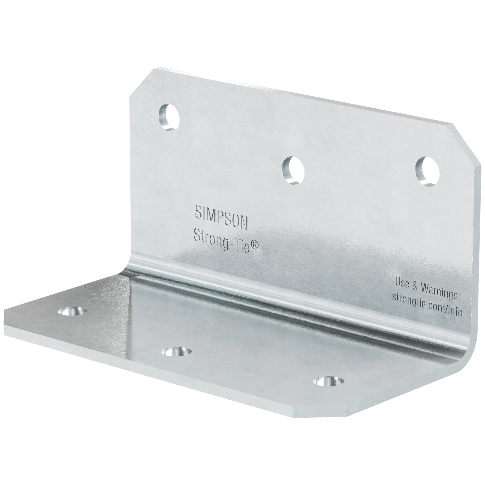 Simpson ML24SS ML 2 in. x 4 in. 12-Gauge Stainless-Steel Medium L Angle