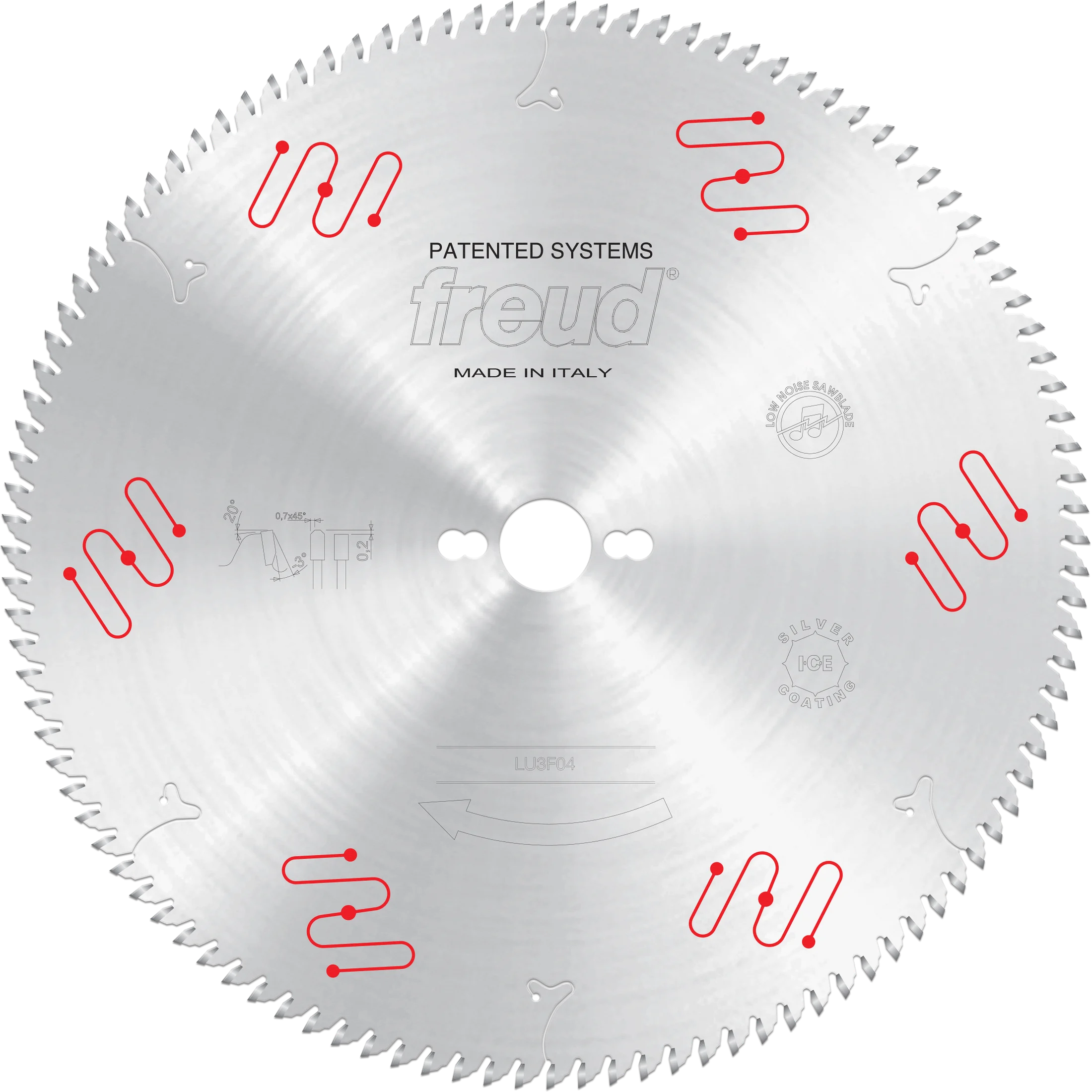Freud LU3F04 350mm Panel Sizing Saw Blade for Sliding Table Saws - Freud/Diablo