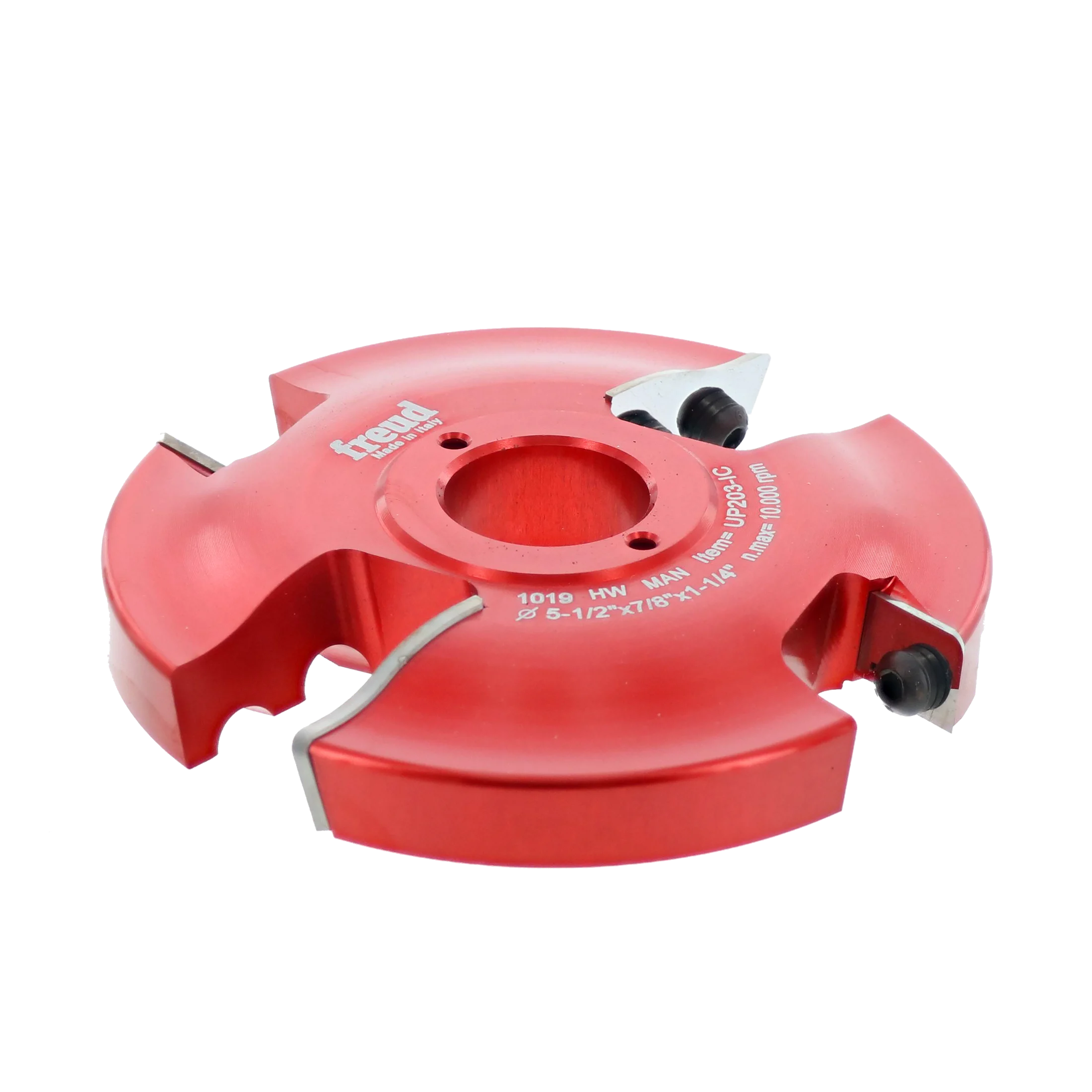 Freud UP203-IC 5-1/2" x 5/8" x 1-1/4" 2+2 Advanced Cutter Design For 5/8" Stock