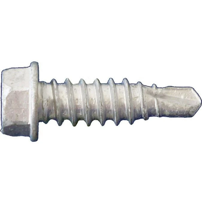 DAGGERZ STHCT1478 1/4-14 x 7/8 Hex Washer Head Self Drill Screws #1 Stitch Dagger-Guard Coating 4000 PCS