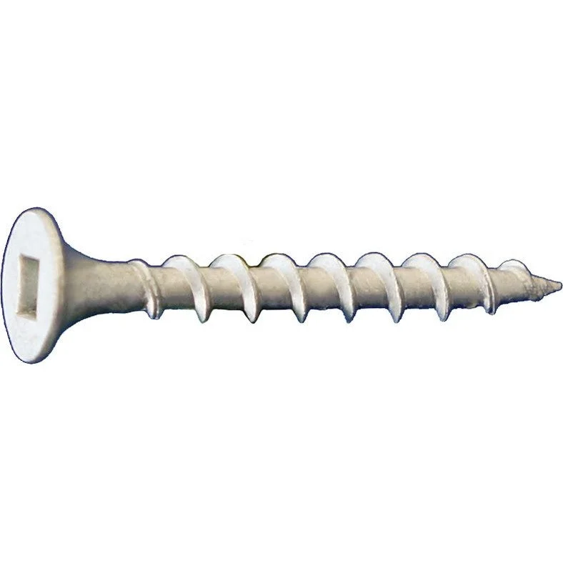 DAGGERZ DKSQD06158 6 x 1-5/8 Square Bugle Head Coarse Thread Deck Screws Dacromet 5000 PCS