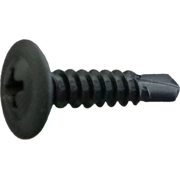 DAGGERZ MTSDB08158 8 x 1-5/8 Phillips Modified Truss Wafer Self Drill Screws Phosphate 4000 PCS