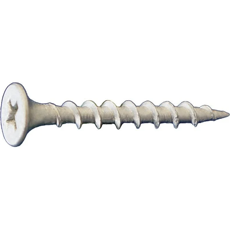 DAGGERZ DKPD06158 6 x 1-5/8 Phillips Bugle Head Coarse Thread Deck Screws Dacromet 5000 PCS