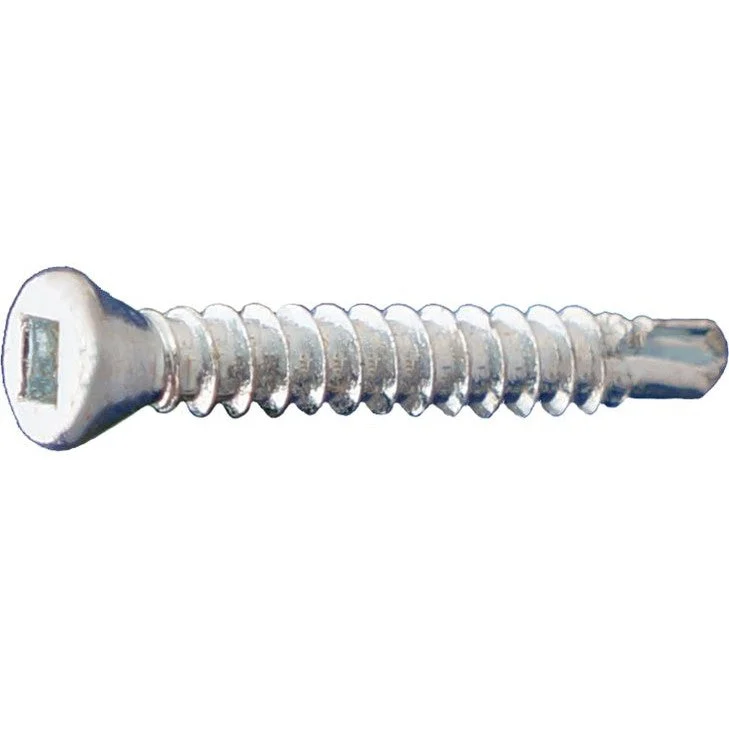DAGGERZ TRSQSDZ06100 6 x 1 Square Trim Self Drill Screws Zinc 10000 PCS