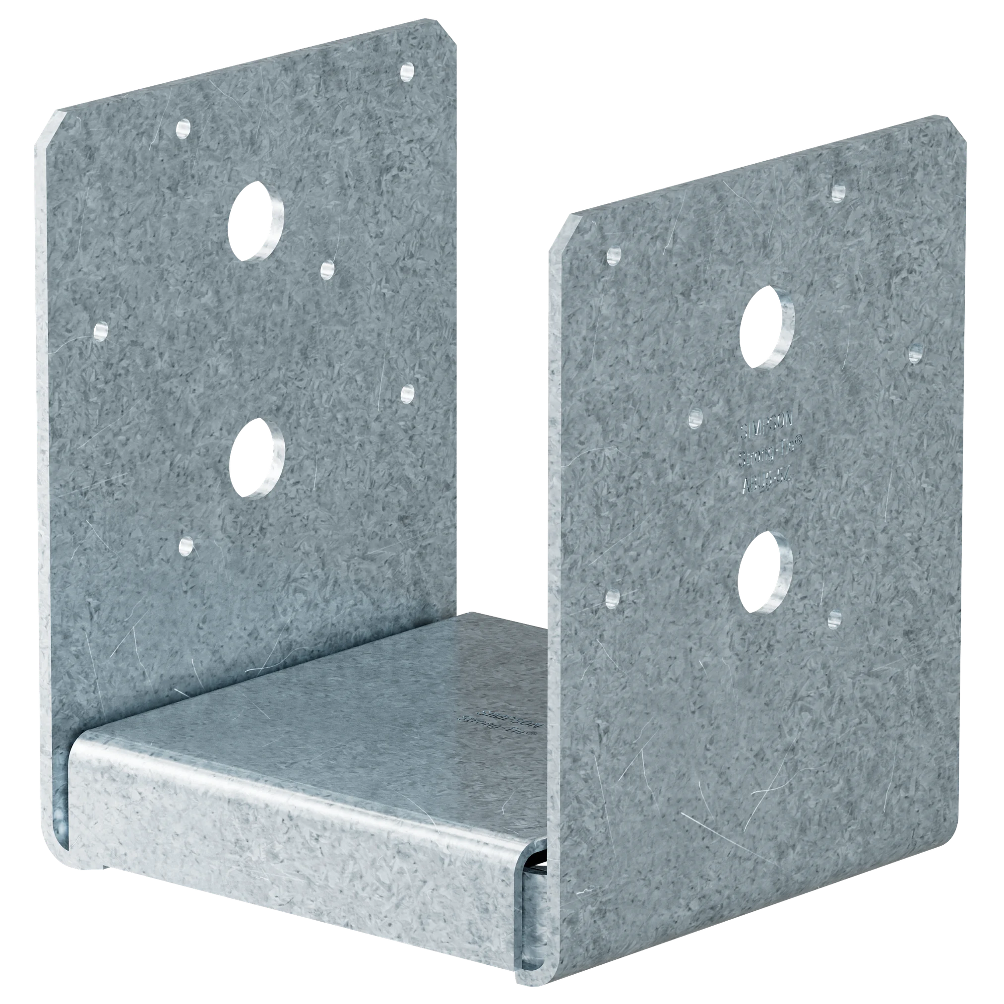 Simpson ABU5-5Z ABU ZMAX Galvanized Adjustable Standoff Post Base for 5-1/8 in. x 5-1/8 in. Eng. Lumber