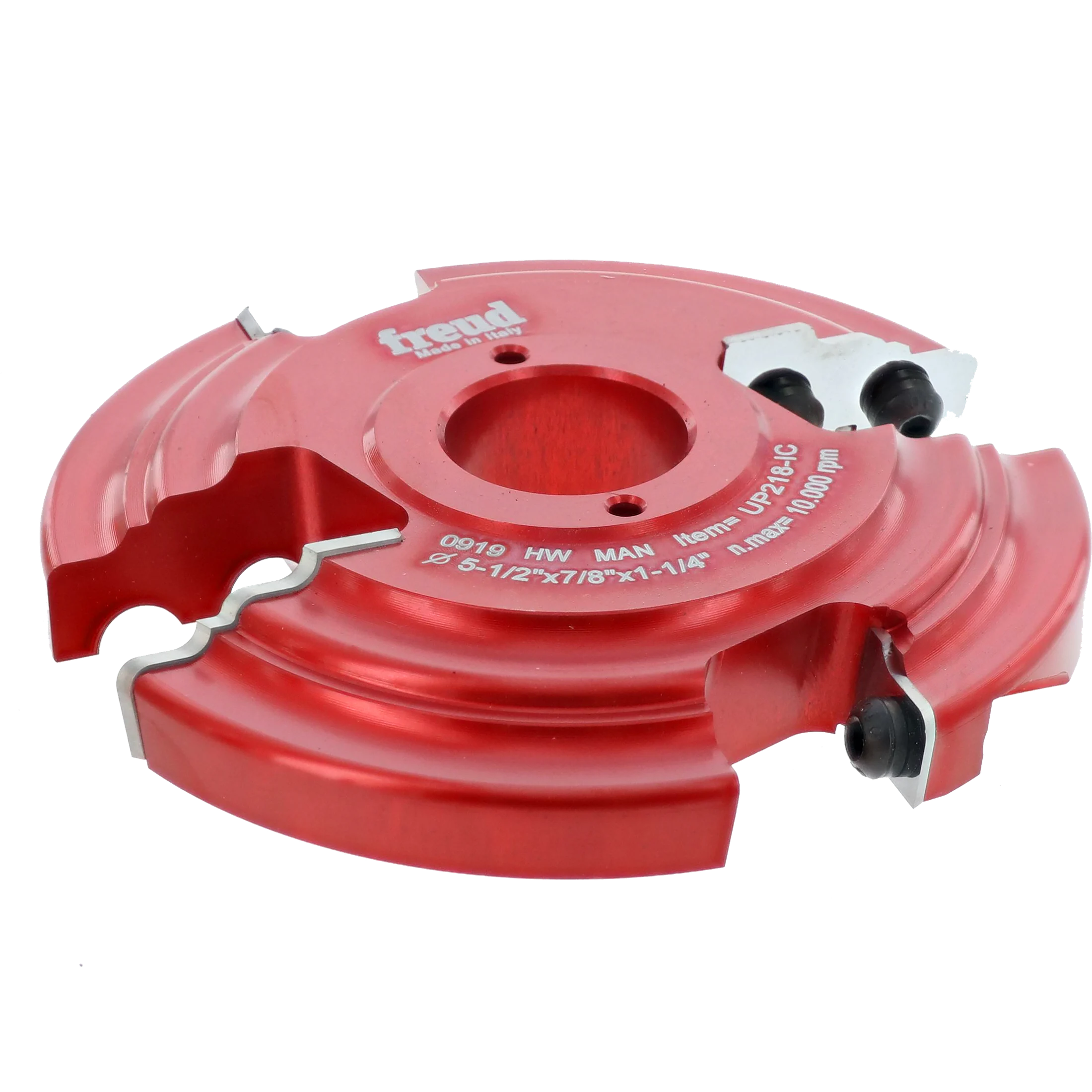 Freud UP218-IC 5-1/2" x 5/8" x 1-1/4" 2+2 Advanced Cutter Design For 3/4" Stock