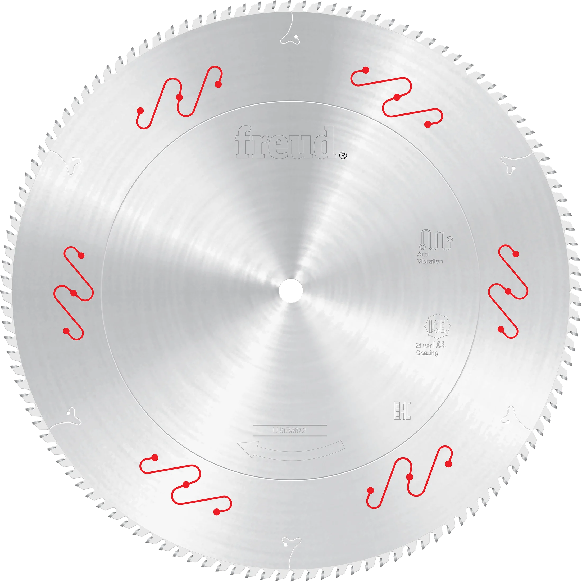 Freud LU5B3672 24" Thin to Medium Aluminum & Non Ferrous Blades with Mechanical Clamping - Freud/Diablo