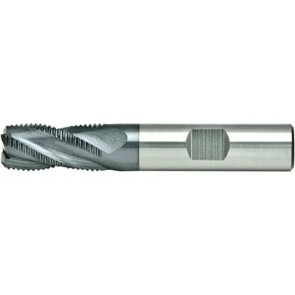 ALFA Tools SCREM60904AL 1/2 4 FLUTE FINE ALTIN CARBIDE ROUGHING END MILL 1/pack