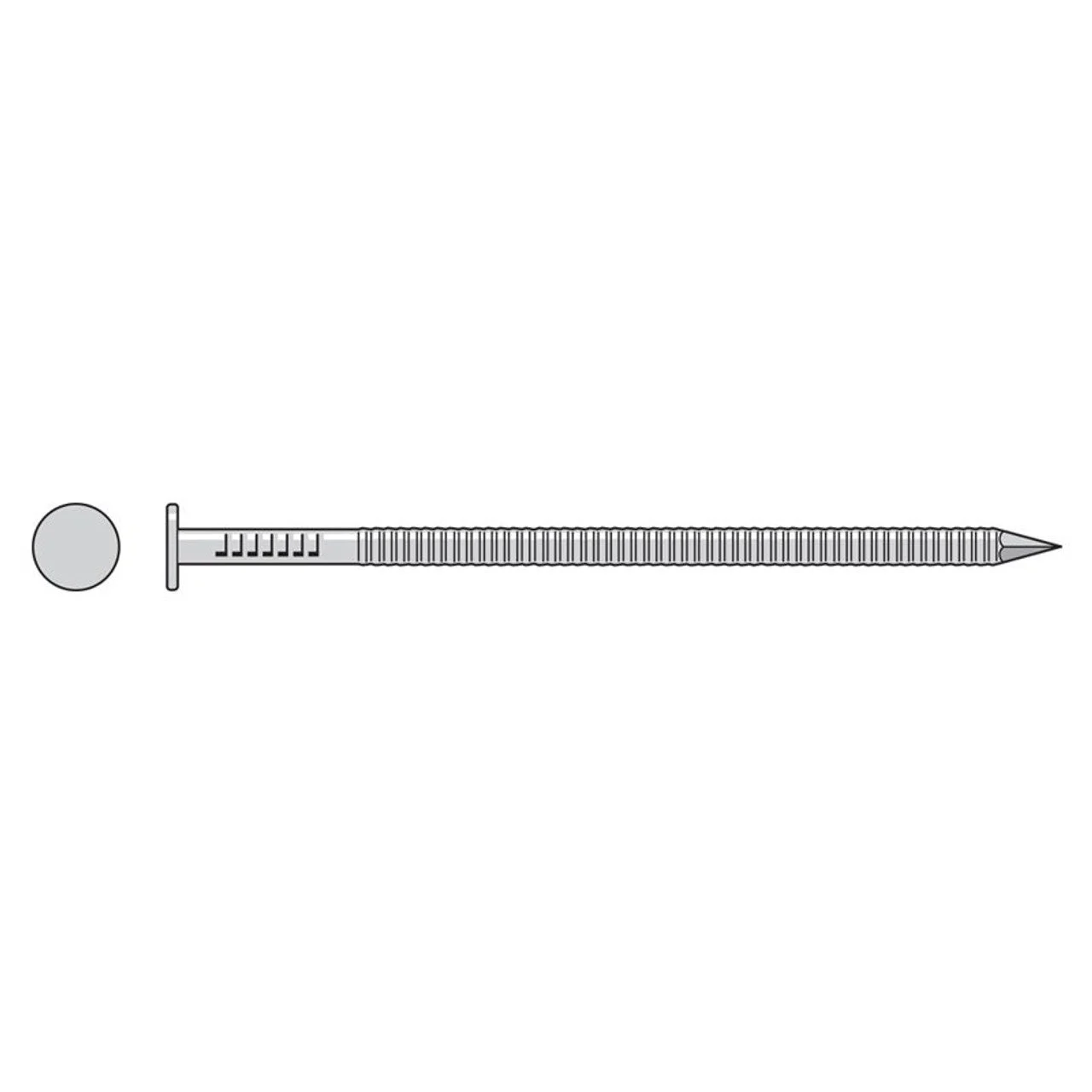 Simpson S3ACN5 Common Nail, Annular Ring Shank — 1-1/4 in. x .083 in. Type 304 Stainless Steel (5 lb.)